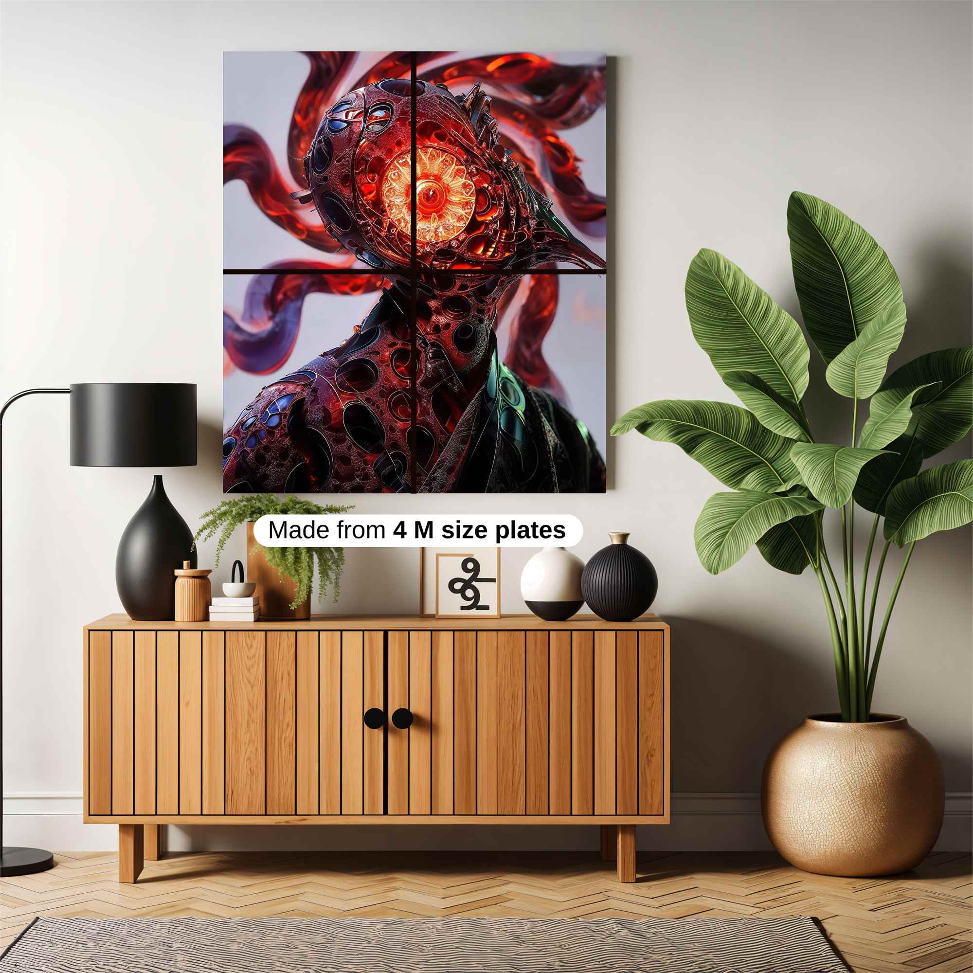 Panther Glow Safe Wall Magnetic / M