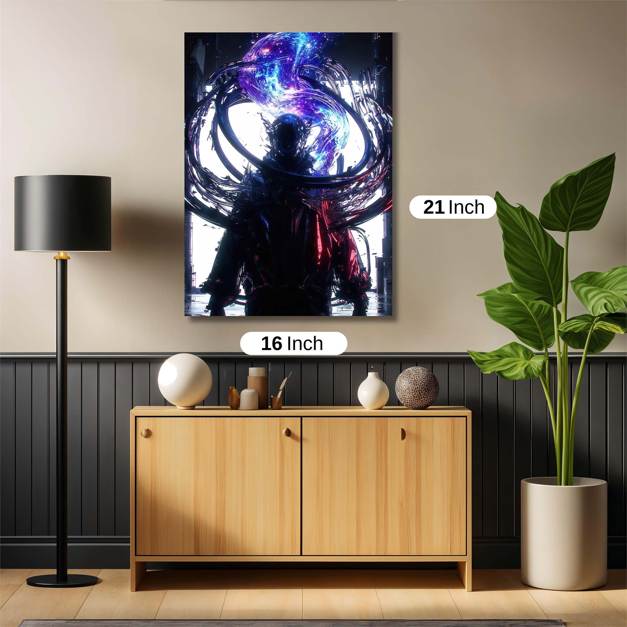 Flash Blaze Safe Wall Magnetic / M