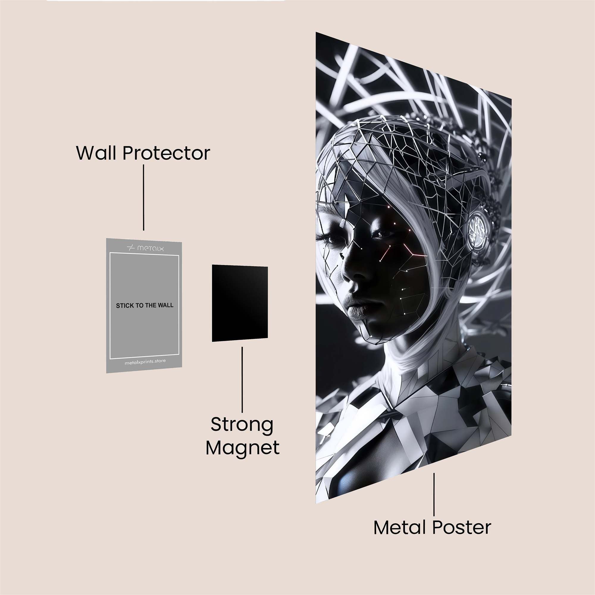 Reaper Bloom Safe Wall Magnetic / M
