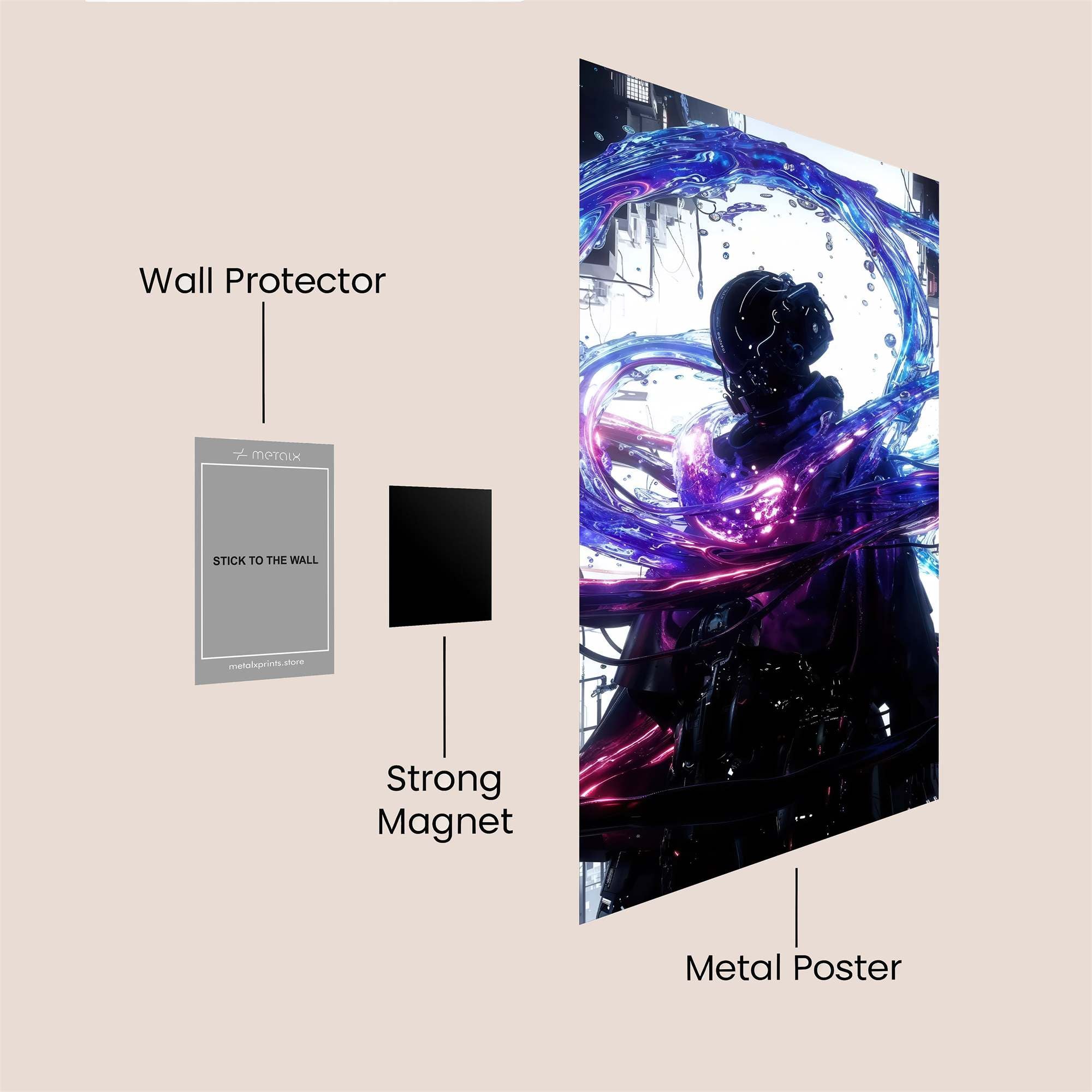 Infernal Bloom Safe Wall Magnetic / M