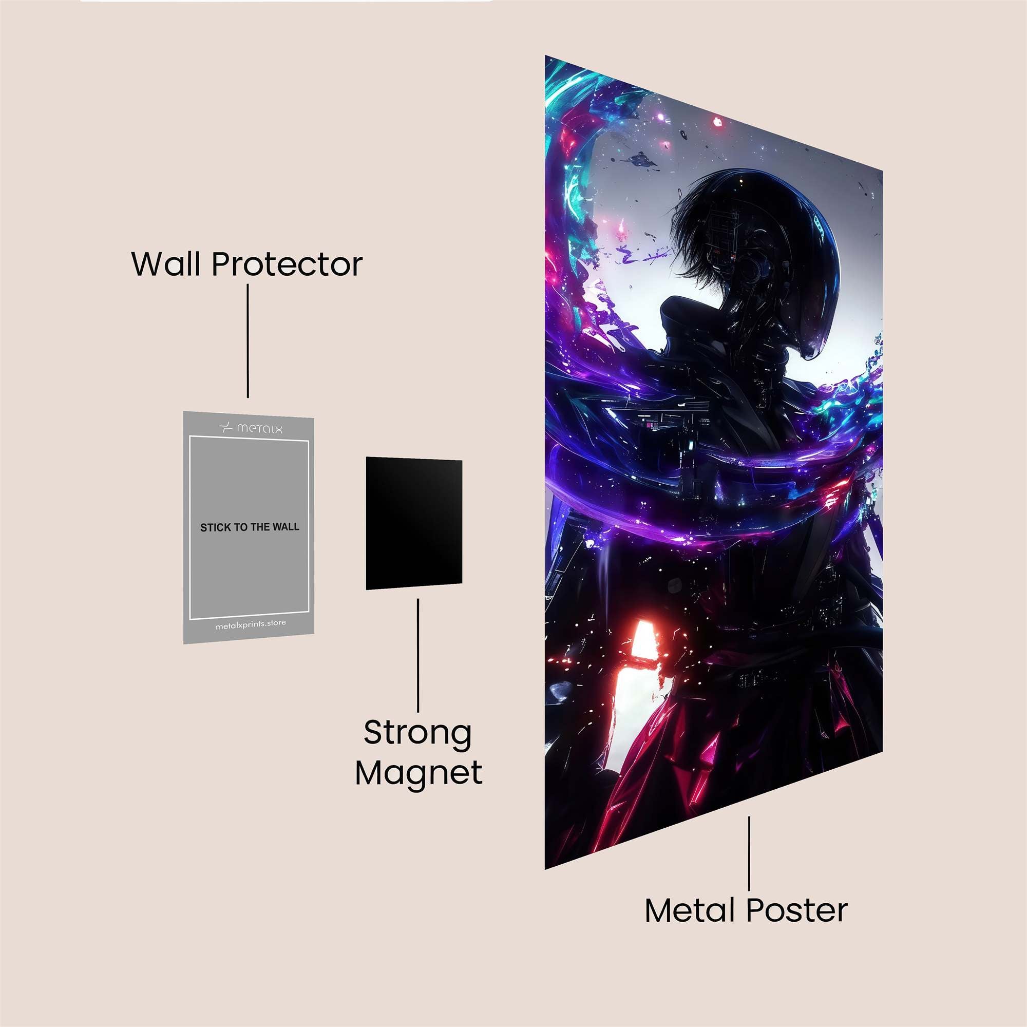 Eternal Glow Safe Wall Magnetic / M