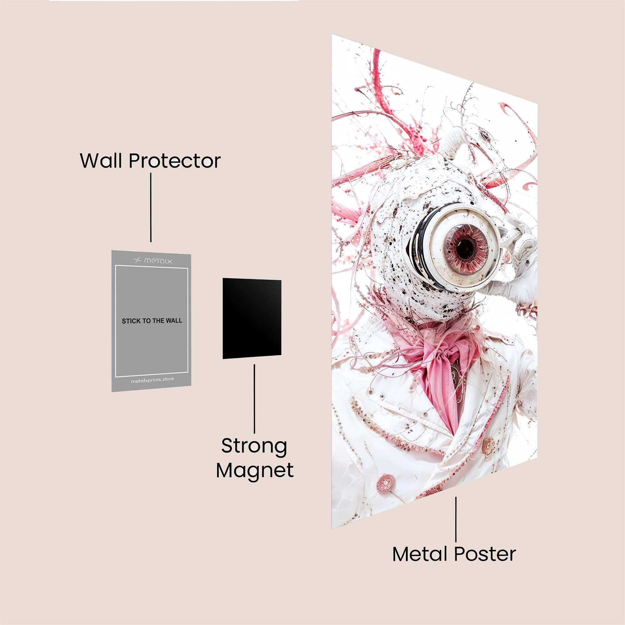 YinPhoenix Safe Wall Magnetic / M