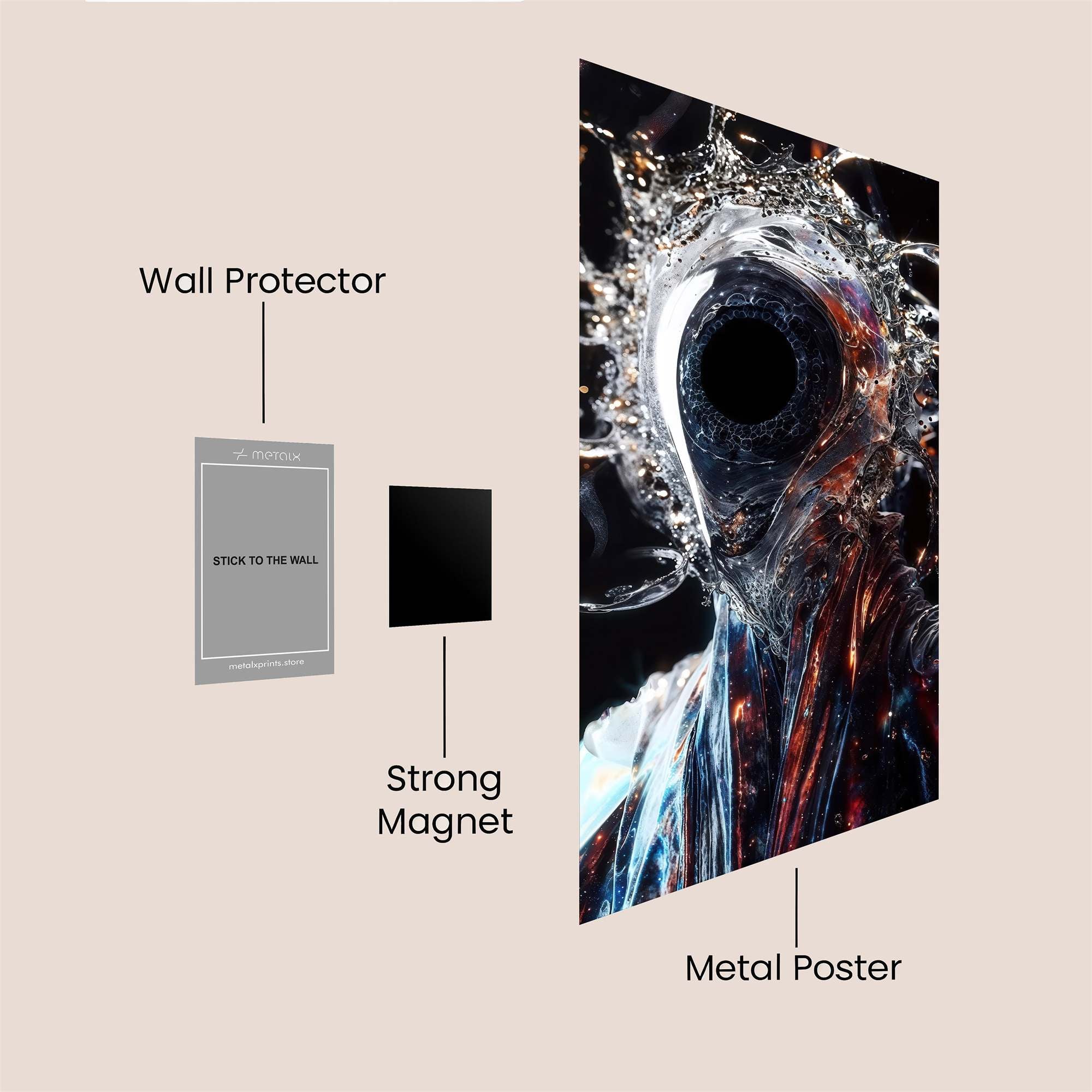 Cosmic Harmony Safe Wall Magnetic / M
