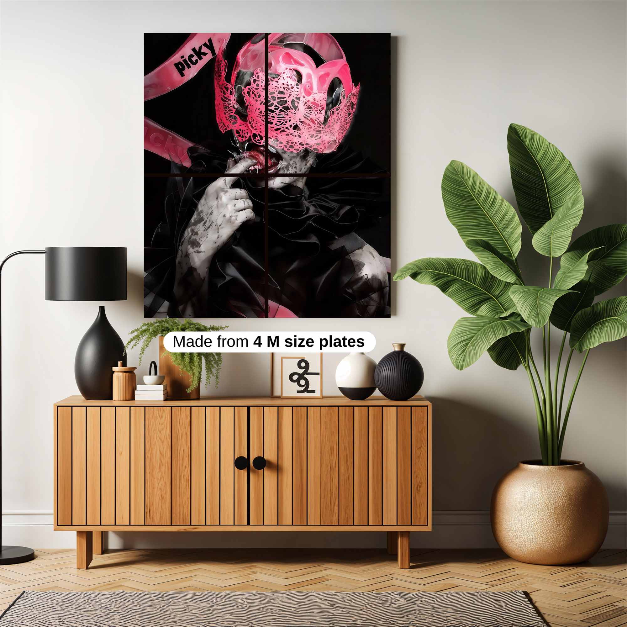 Deathly Clock Safe Wall Magnetic / M