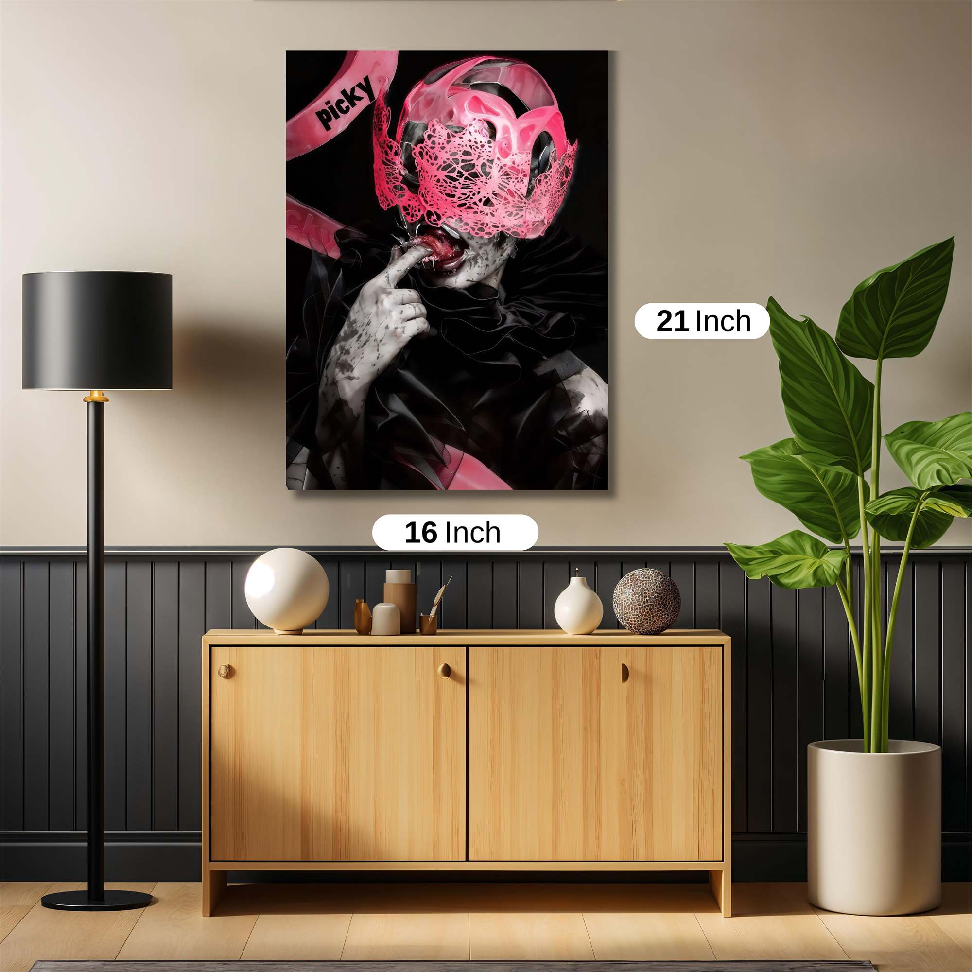 Deathly Clock Safe Wall Magnetic / M