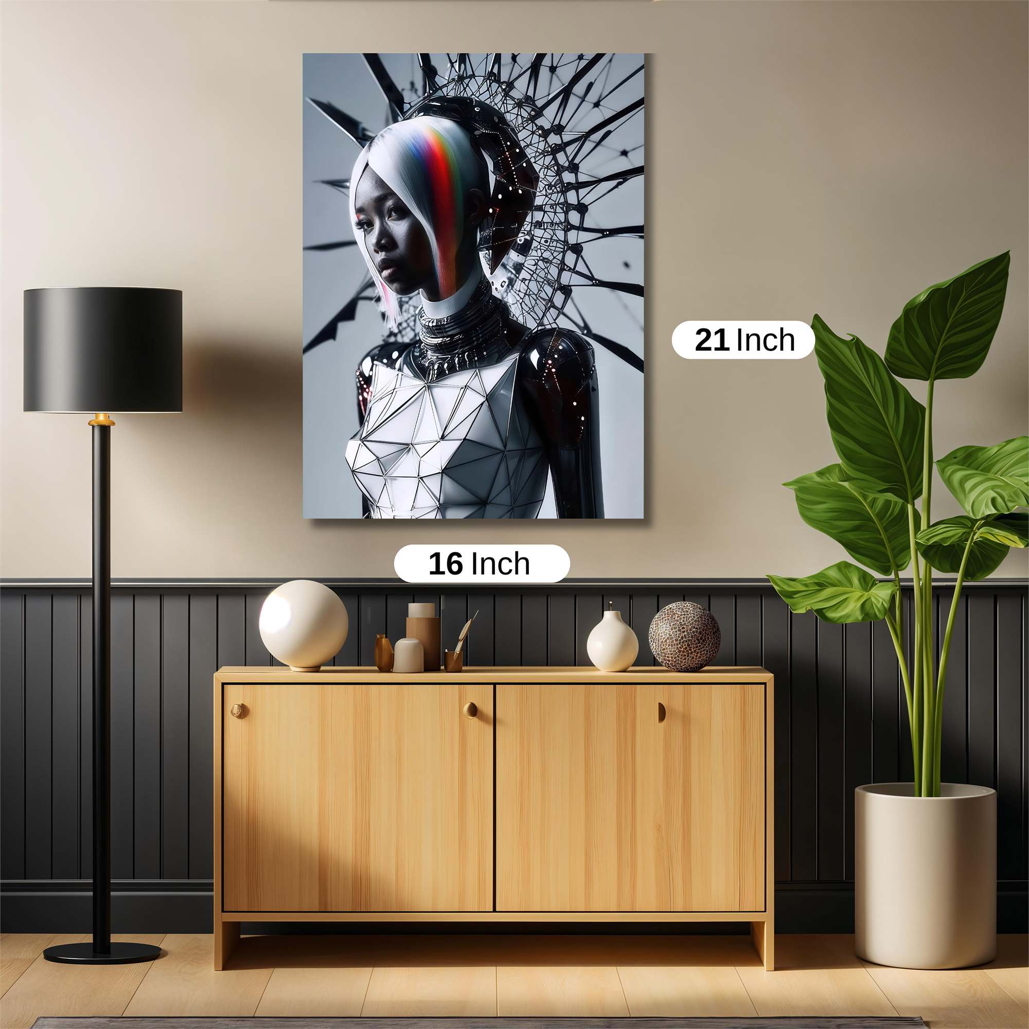 Lion Enigma Safe Wall Magnetic / M