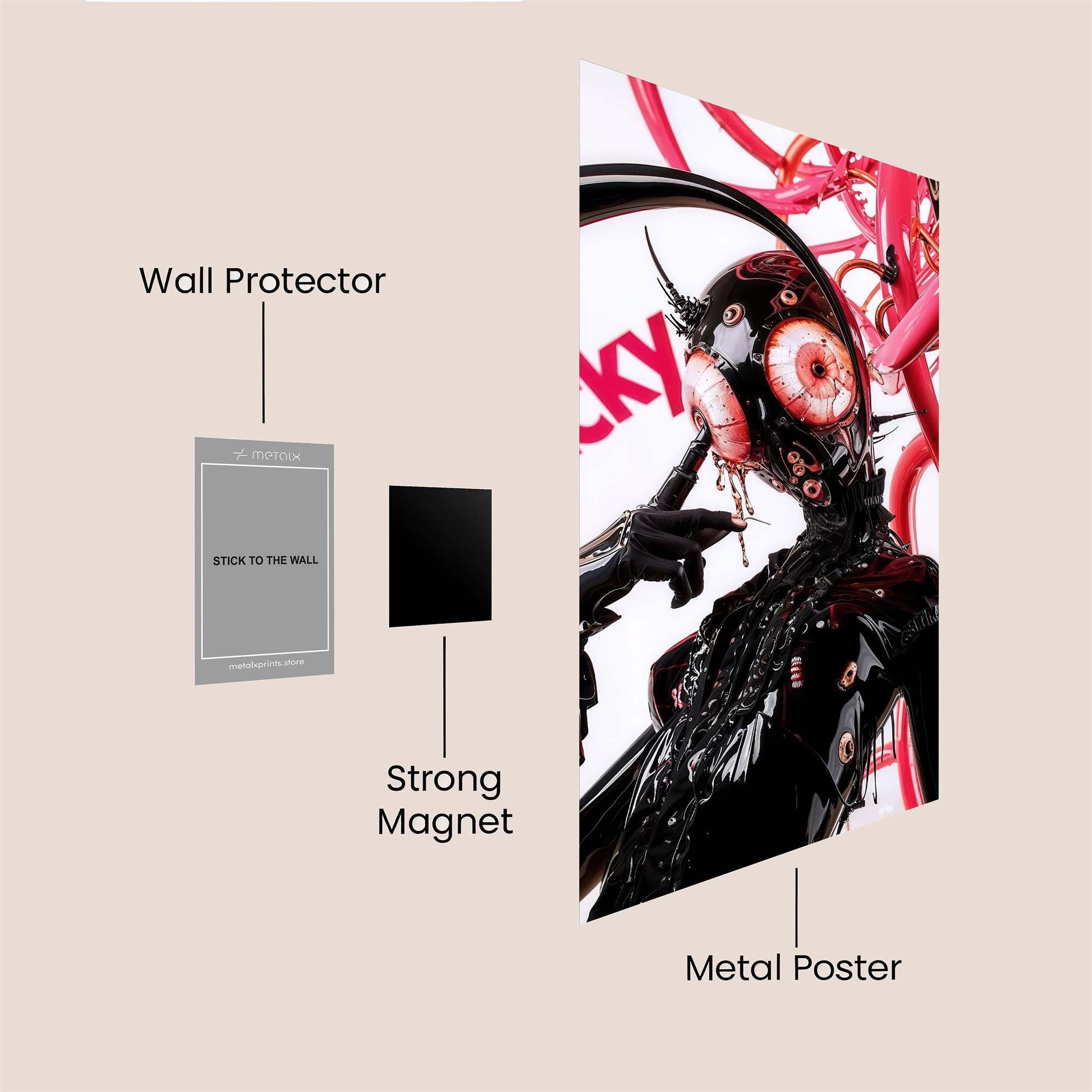 Sub-Zero Frost Safe Wall Magnetic / M