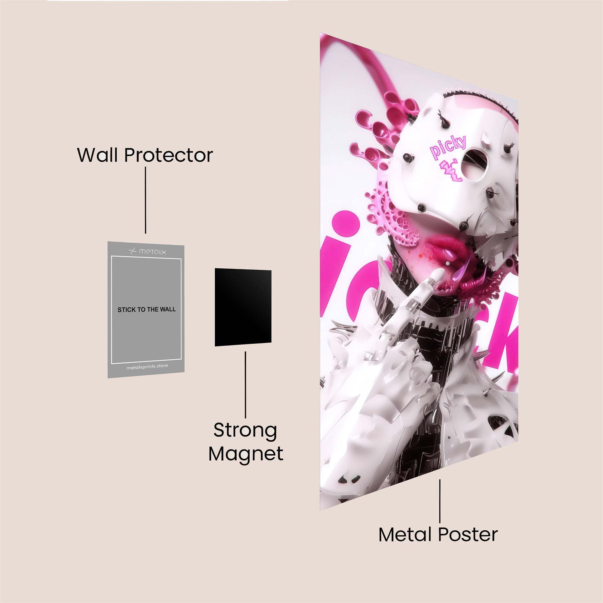 Sub-Zero Frostbite Safe Wall Magnetic / M