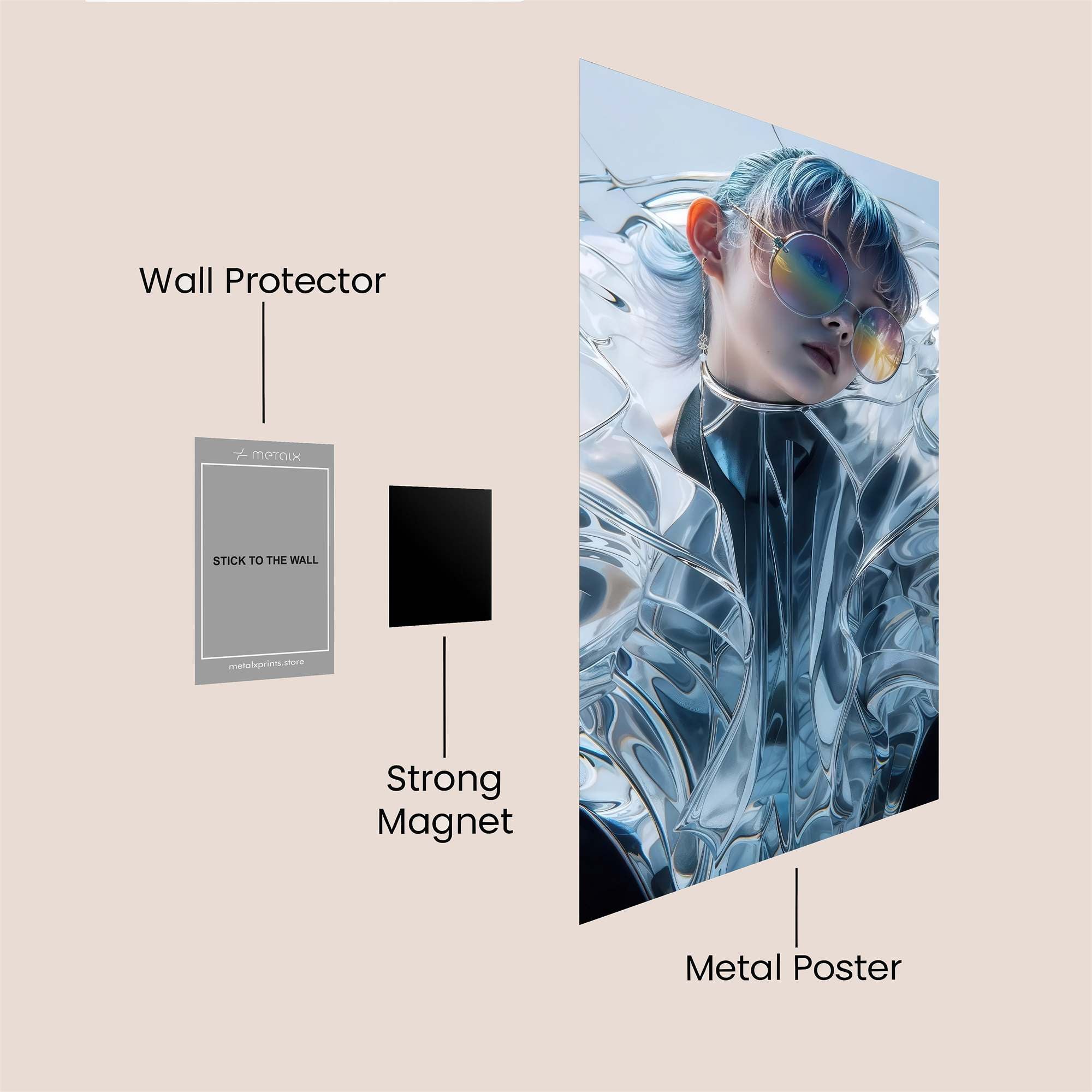 Cosmic Harmony Safe Wall Magnetic / M