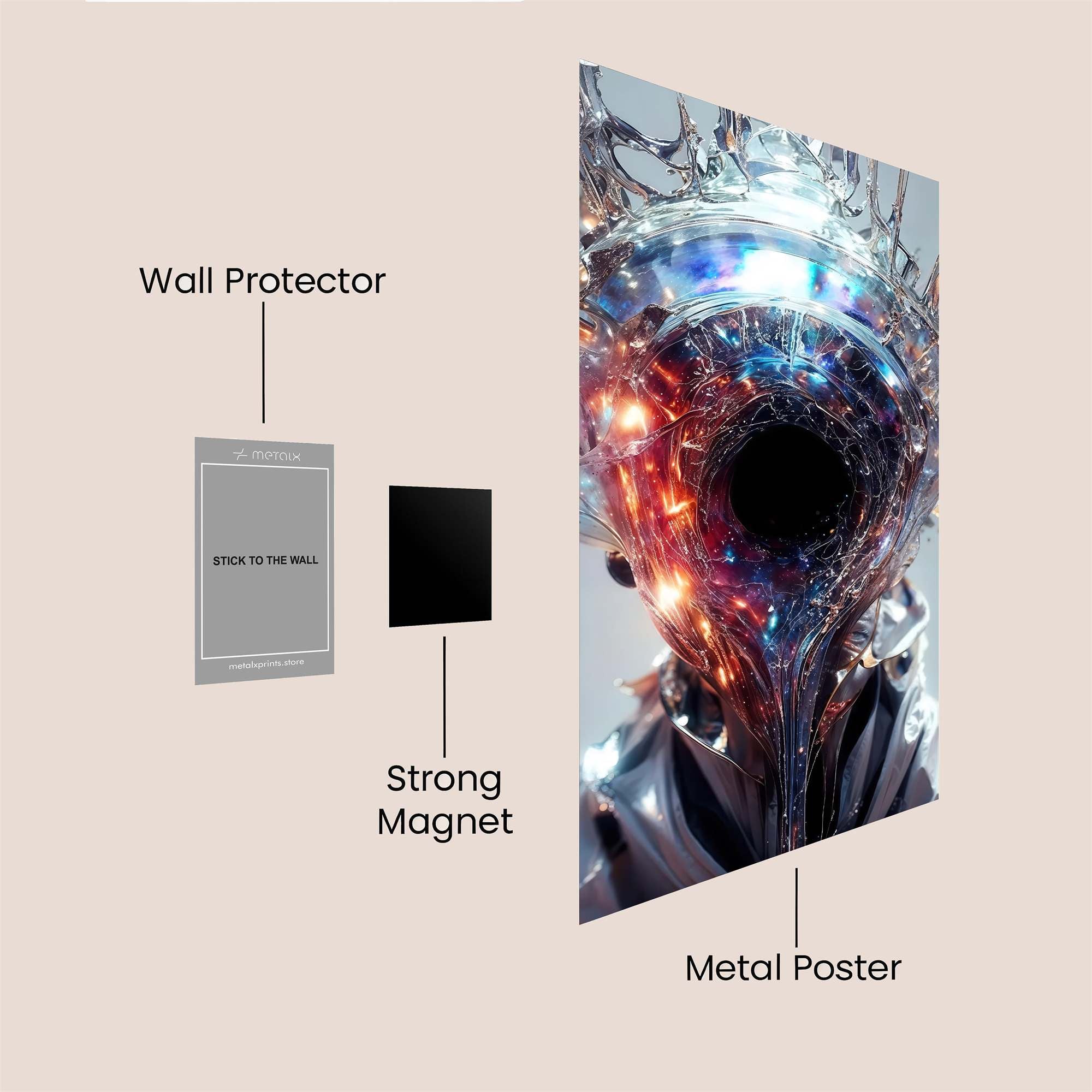 Grim Timekeeper Safe Wall Magnetic / M