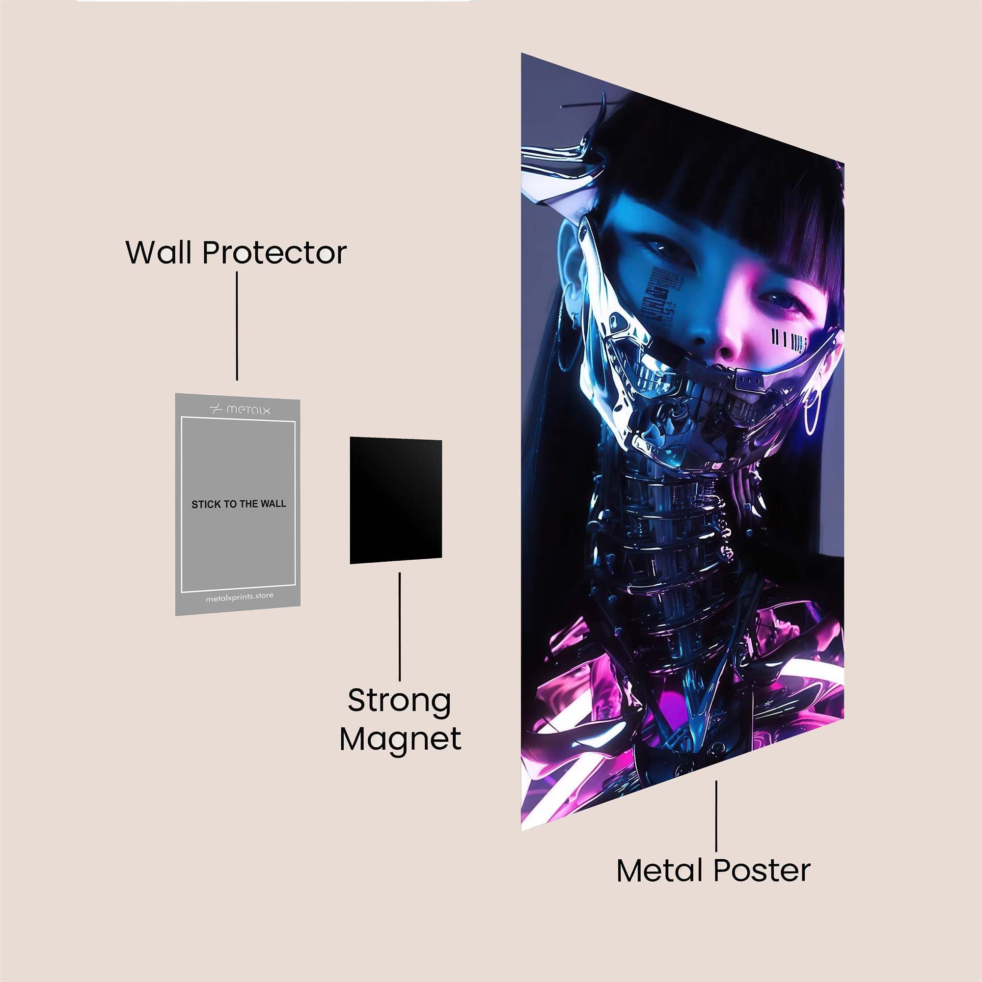 Grim Enigma Safe Wall Magnetic / M