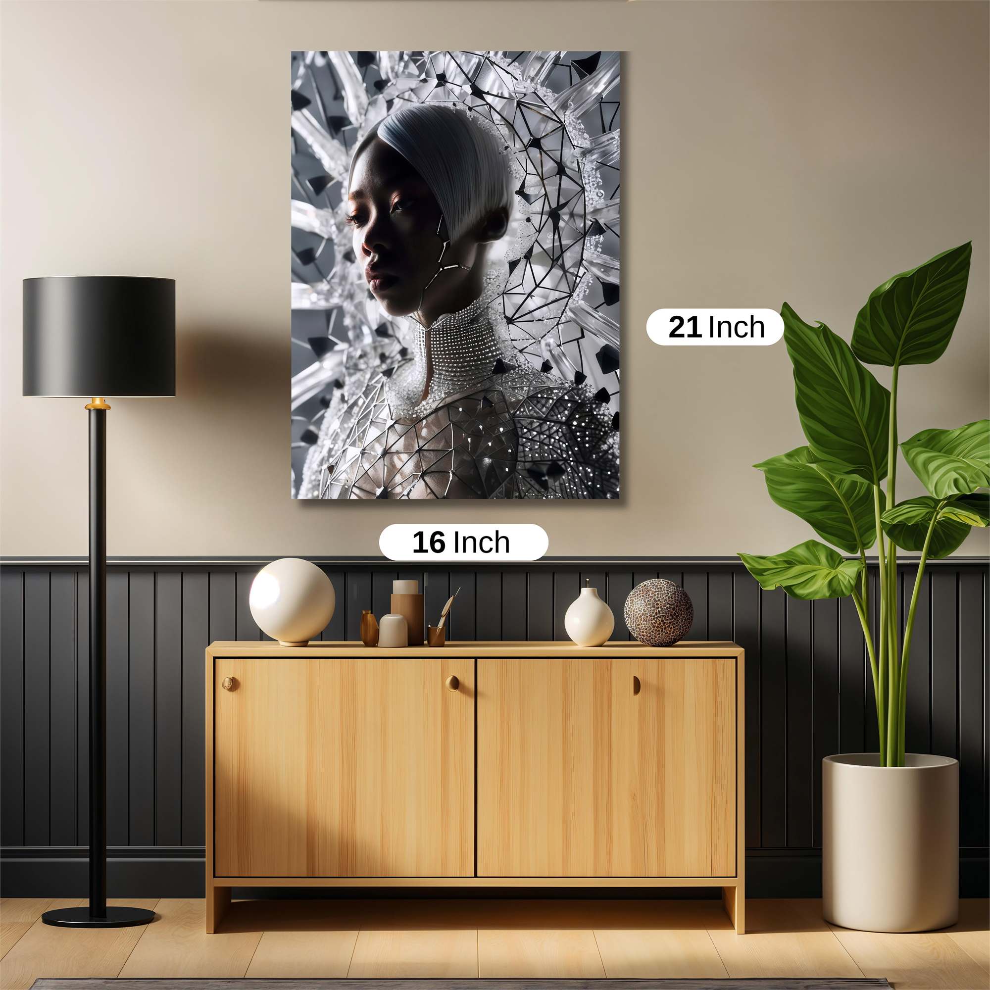 Gothic Apple Safe Wall Magnetic / M