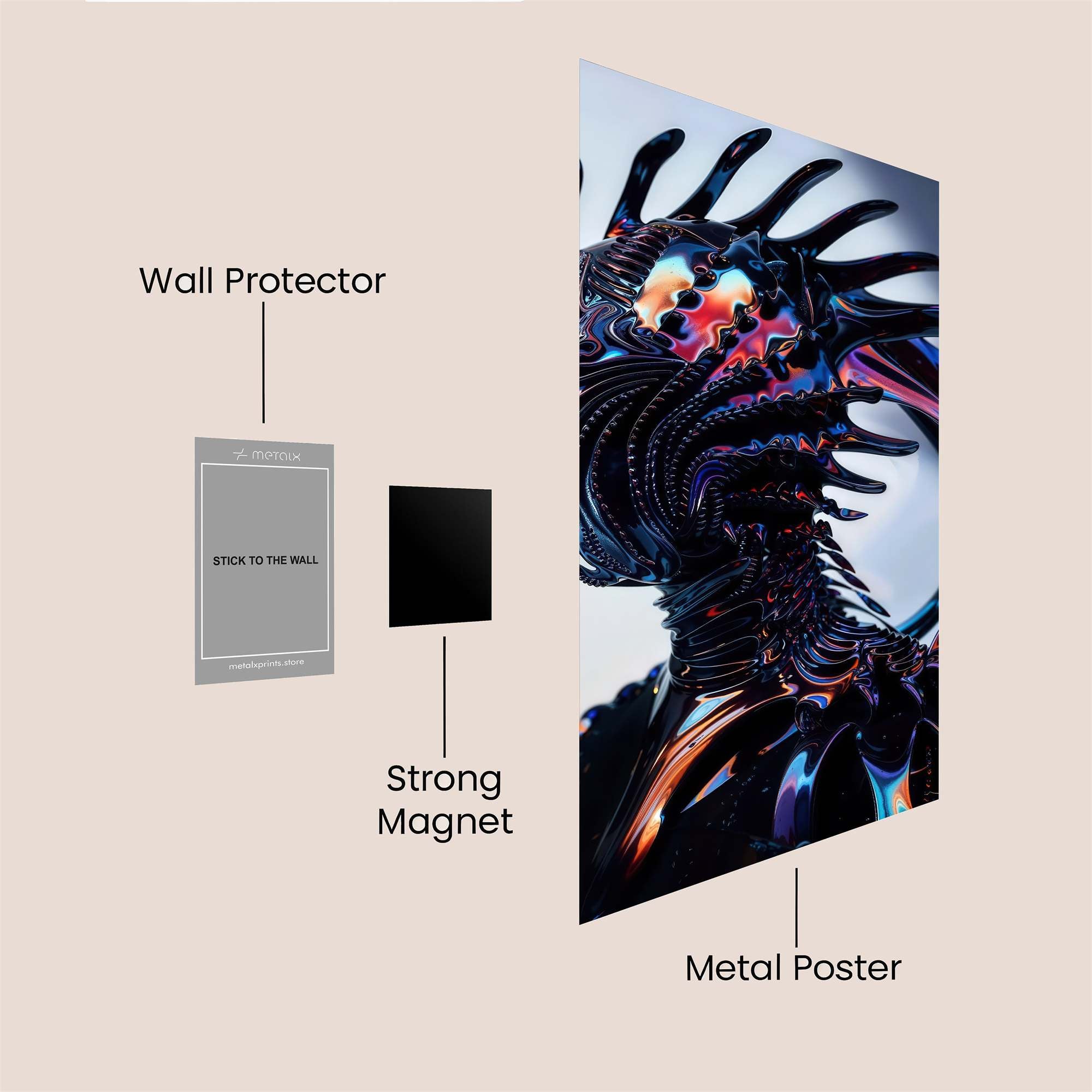 Reaper Radiance Safe Wall Magnetic / M