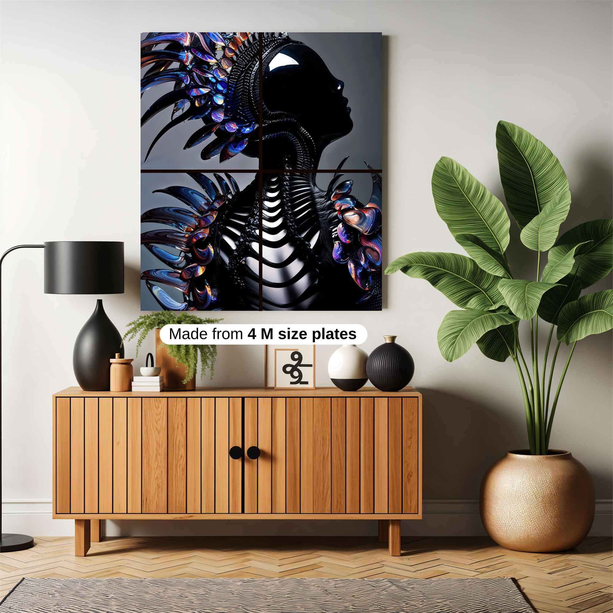 Noob Saibot Safe Wall Magnetic / M