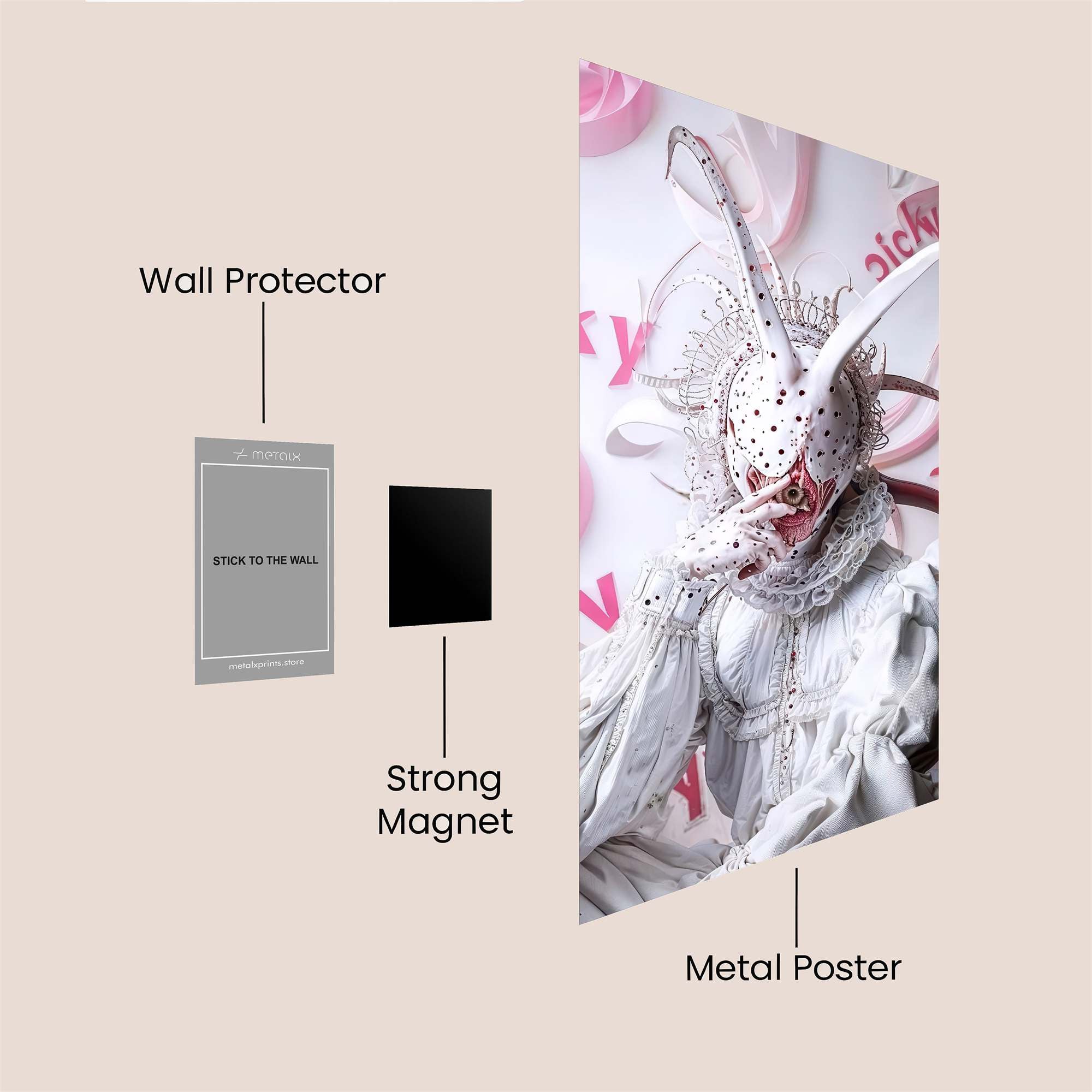 NoobSaibot Enigmatic Safe Wall Magnetic / M
