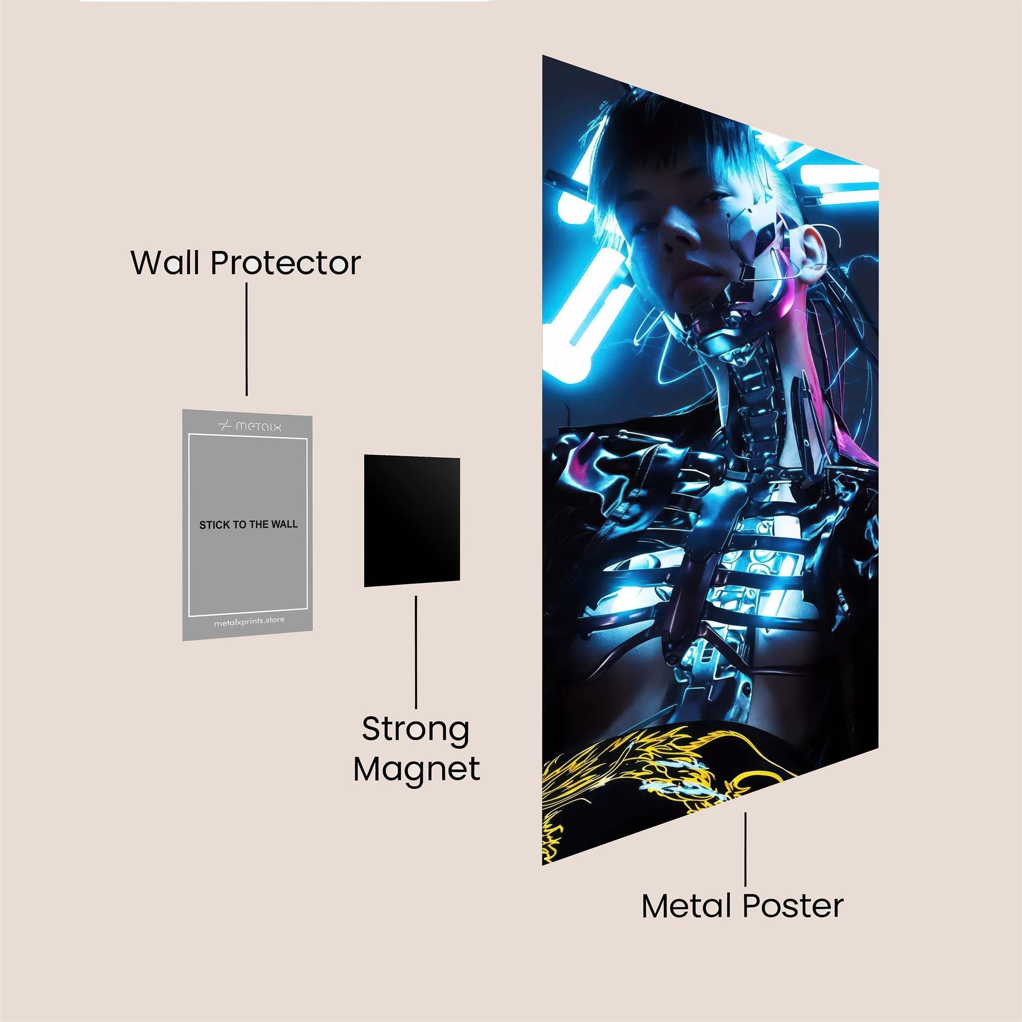 Sub-Zero Frosty Safe Wall Magnetic / M