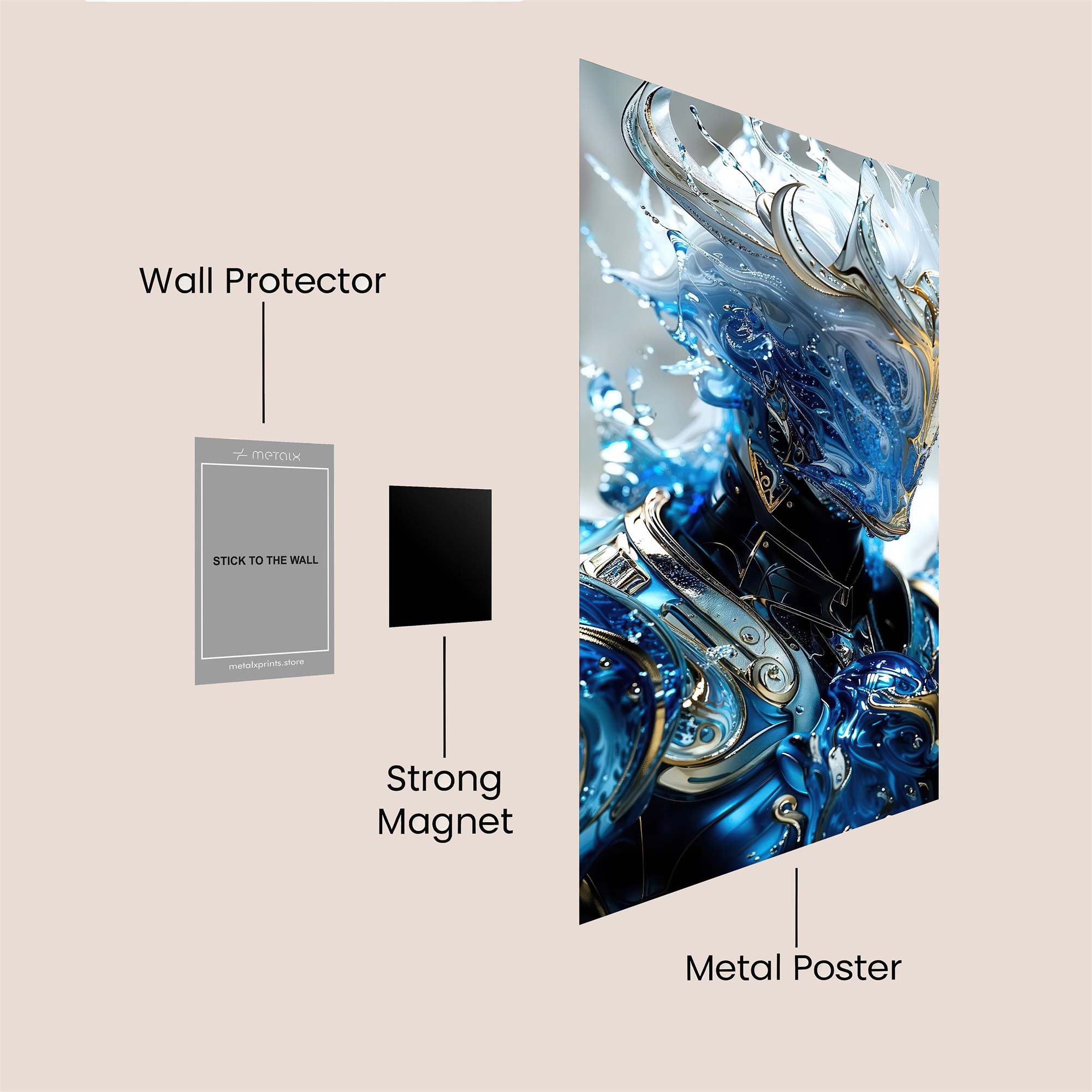 Sub-Zero Frosty Safe Wall Magnetic / M