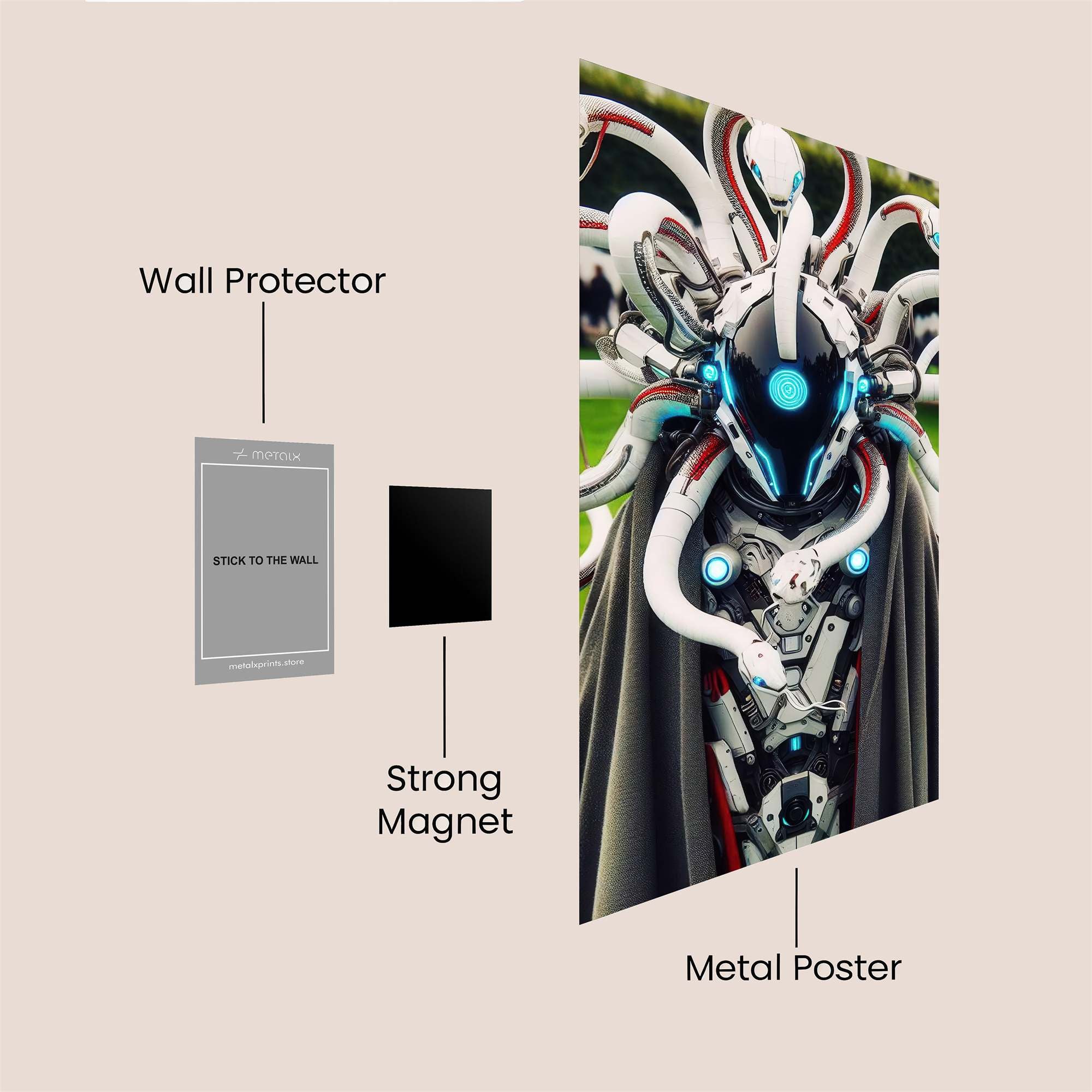 Floral Dream Safe Wall Magnetic / M