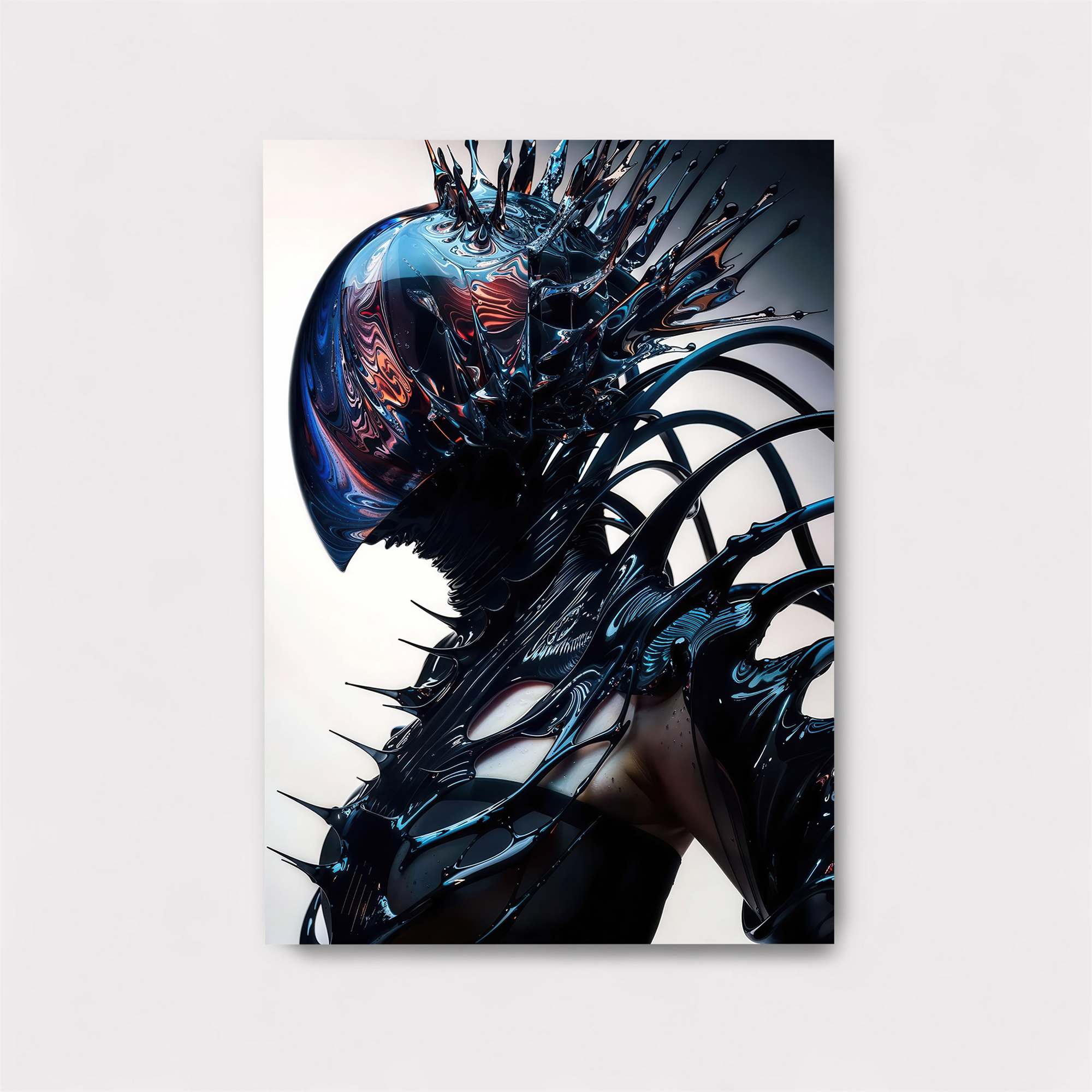 Santa Futuristic Safe Wall Magnetic / M