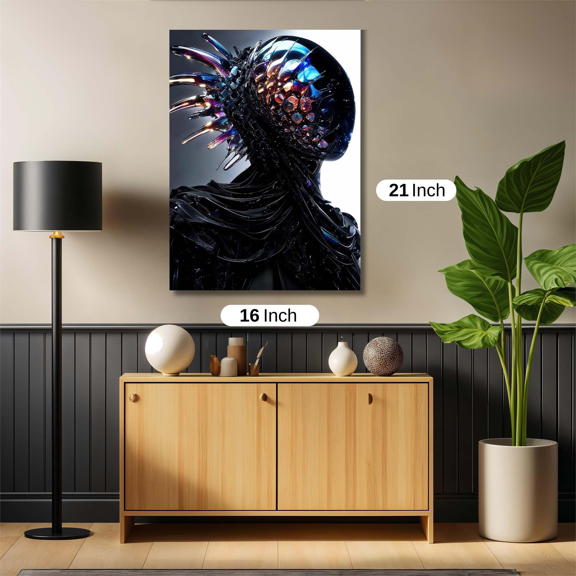 Zeus Enraged Safe Wall Magnetic / M