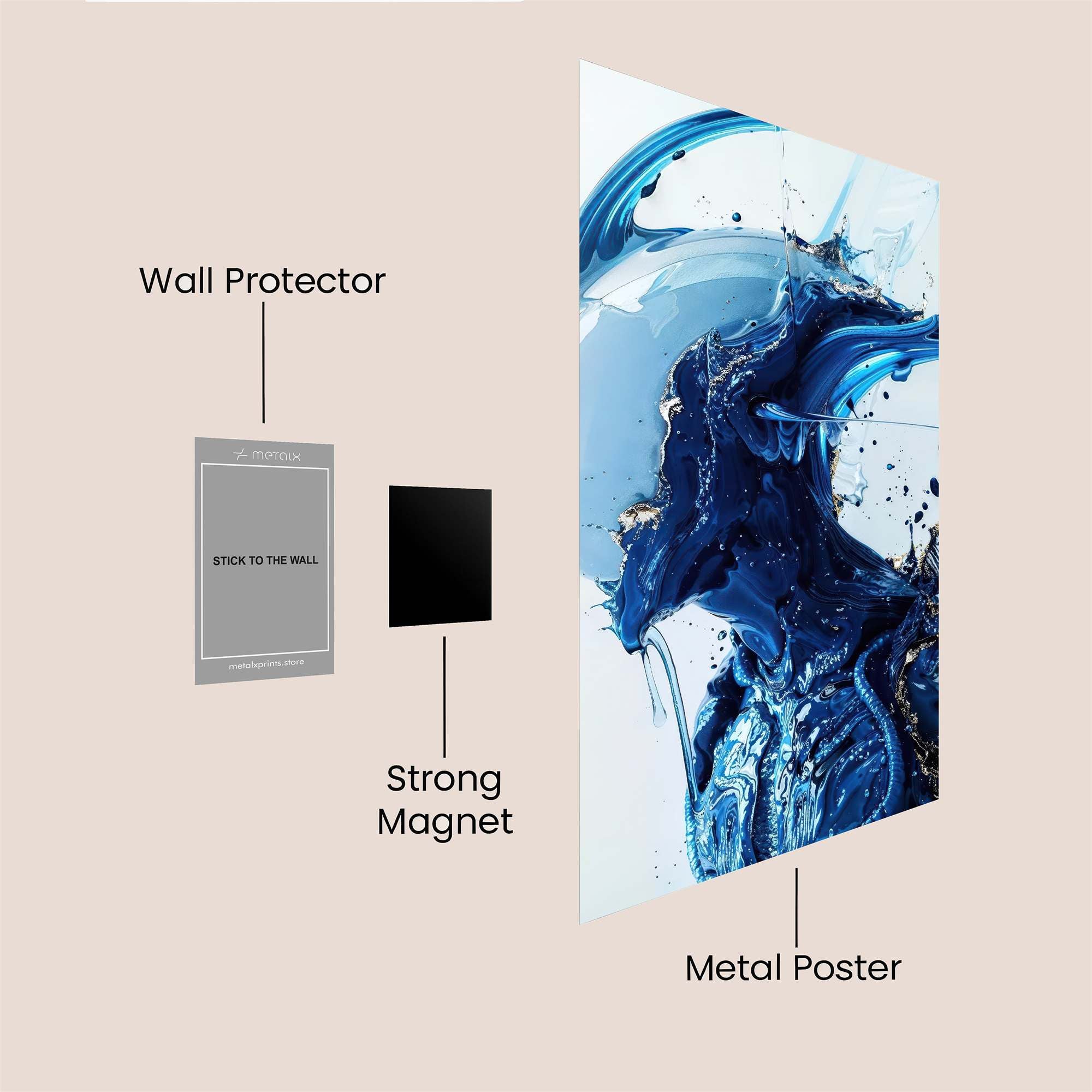 Galactic Sage Safe Wall Magnetic / M