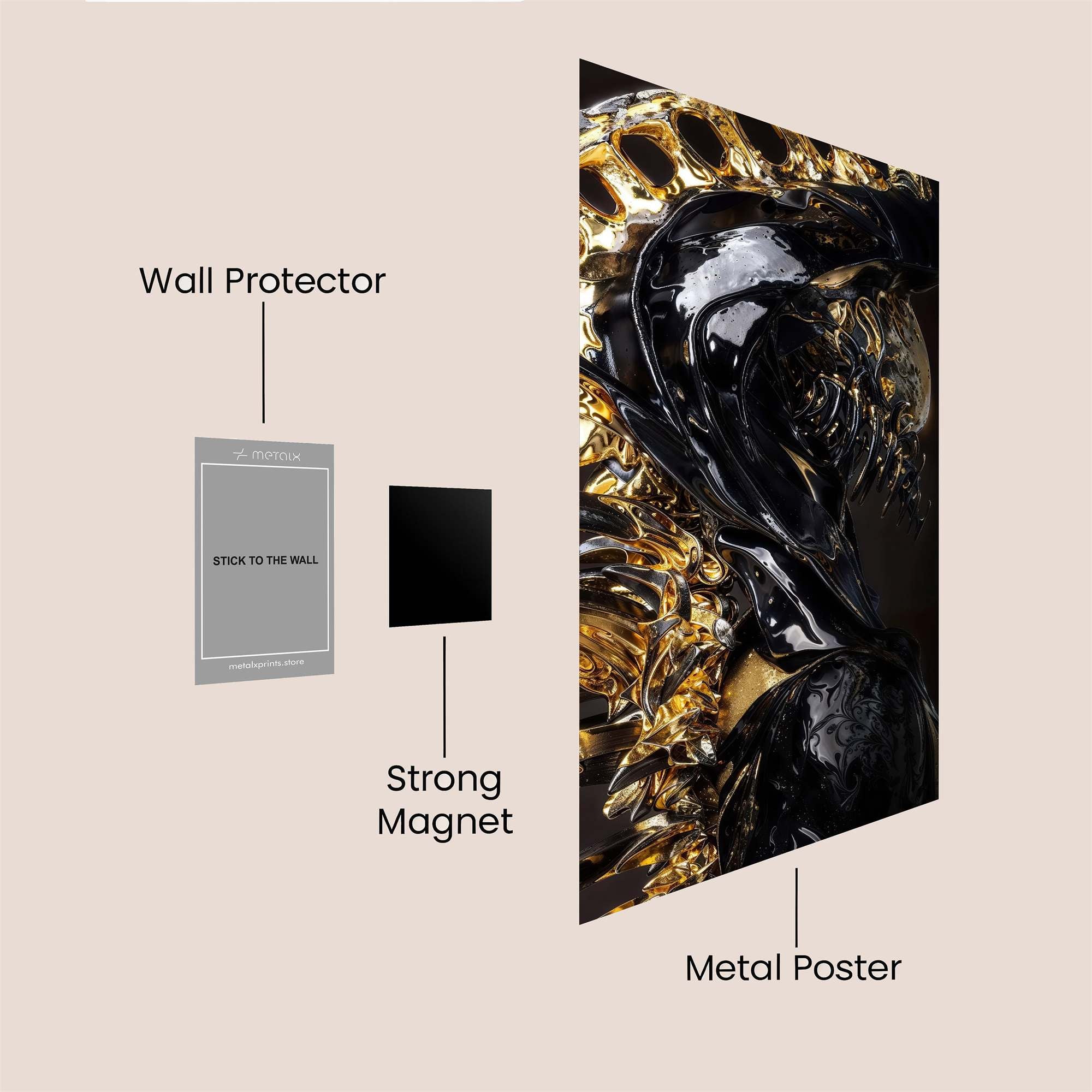 Mandalorian Majestic Safe Wall Magnetic / M