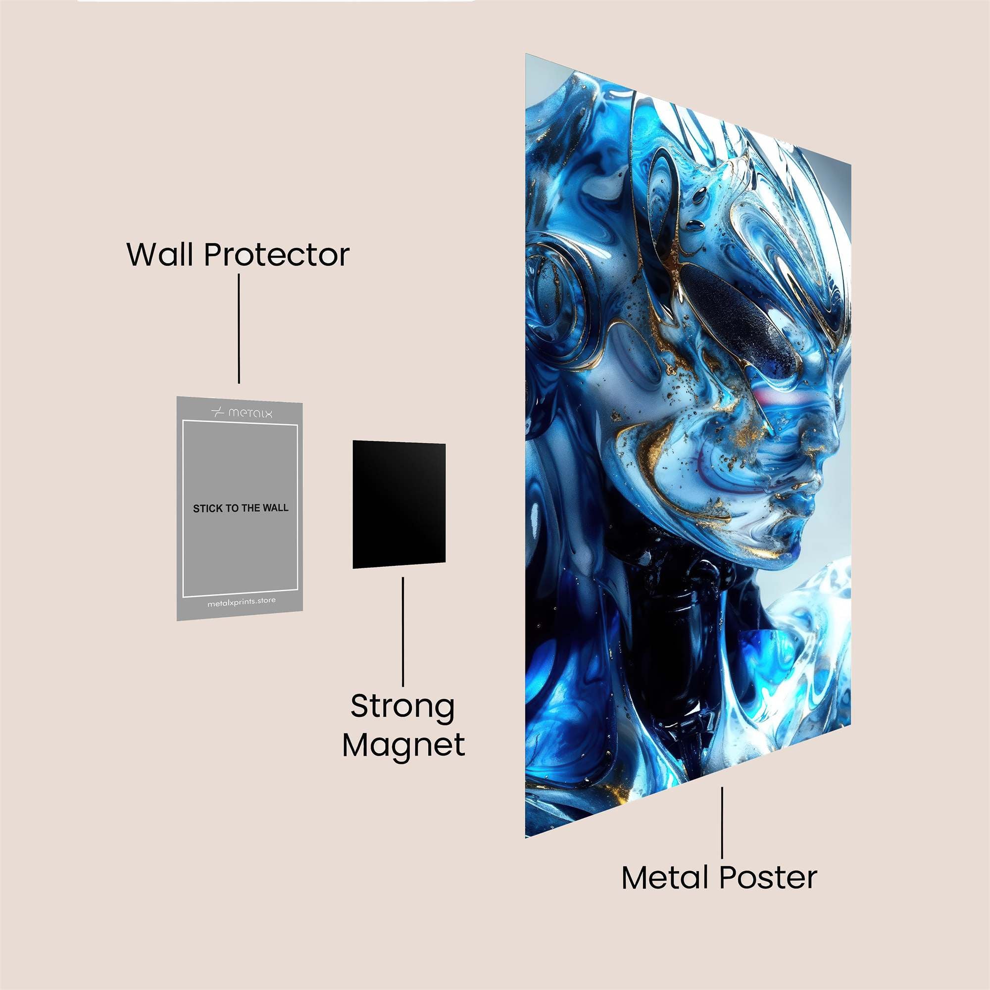 Zeus Radiant Safe Wall Magnetic / M