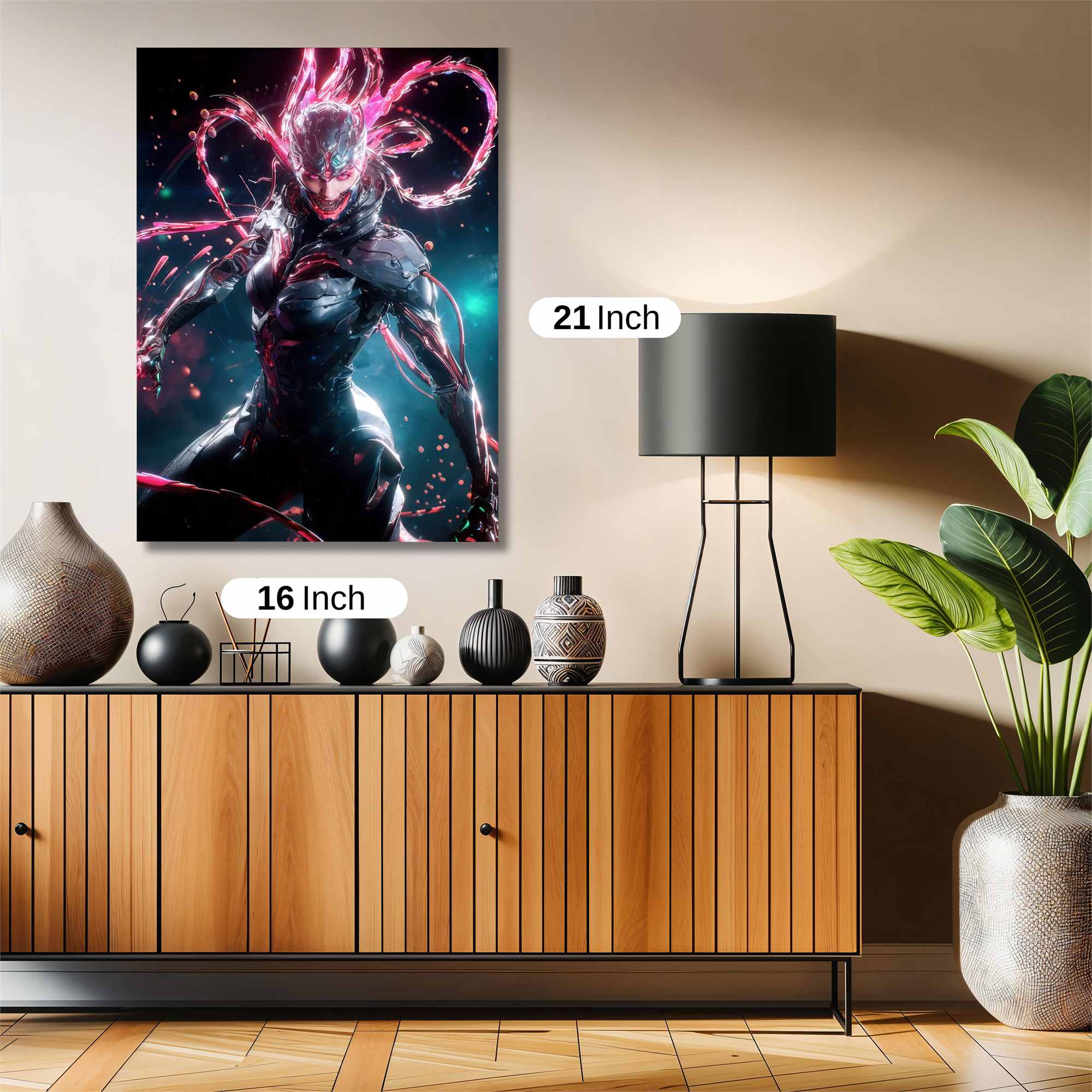 Poseidon Enraged Safe Wall Magnetic / M