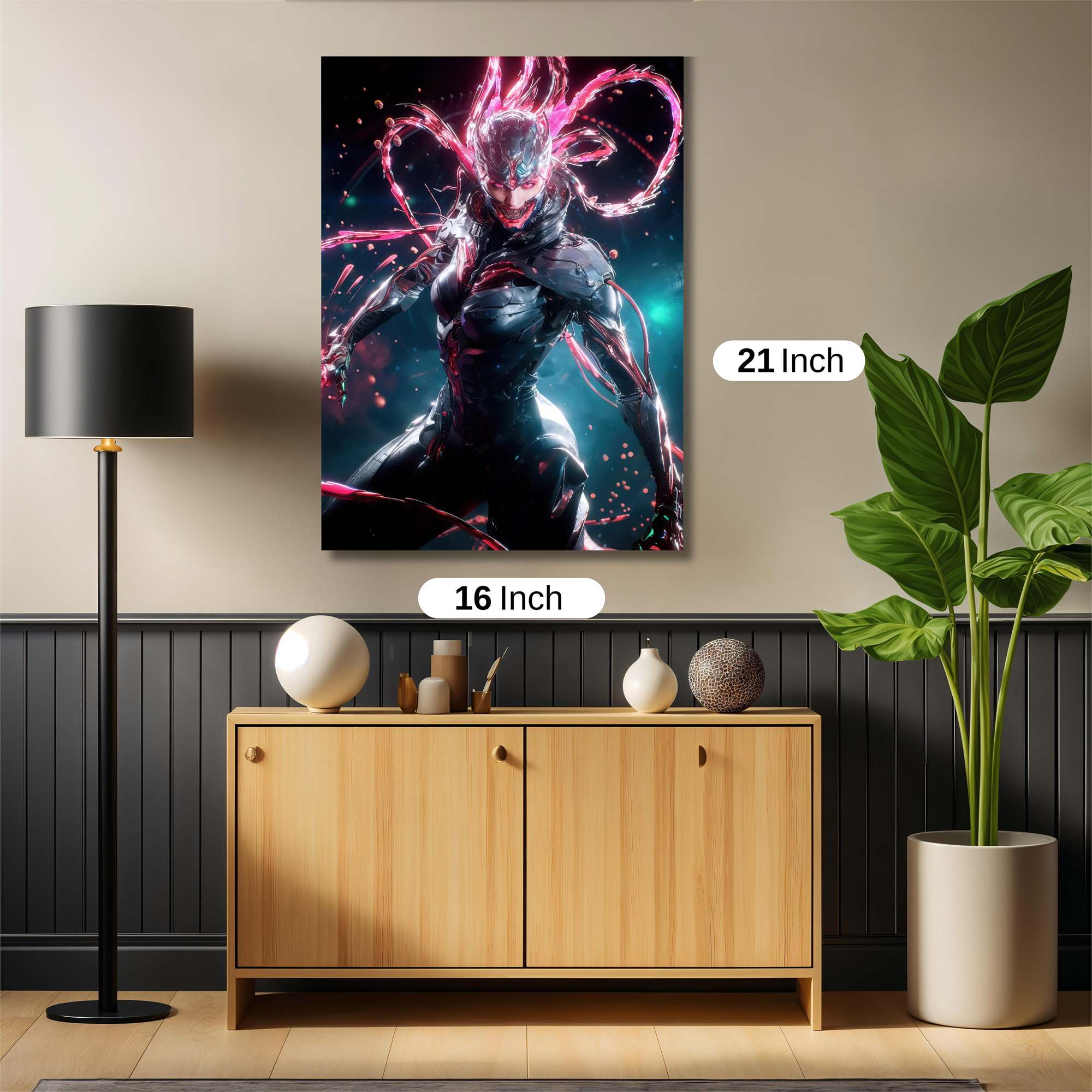 Poseidon Enraged Safe Wall Magnetic / M