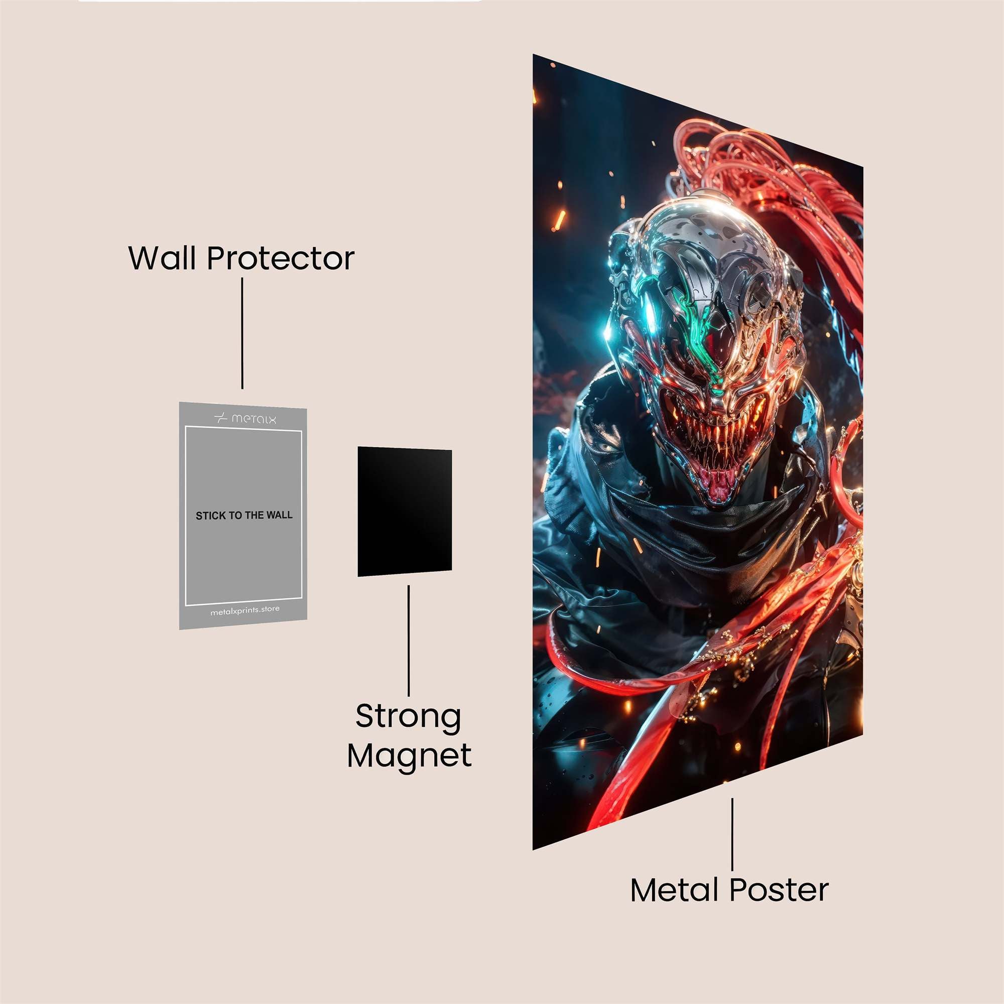 Orb Enchantment Safe Wall Magnetic / M