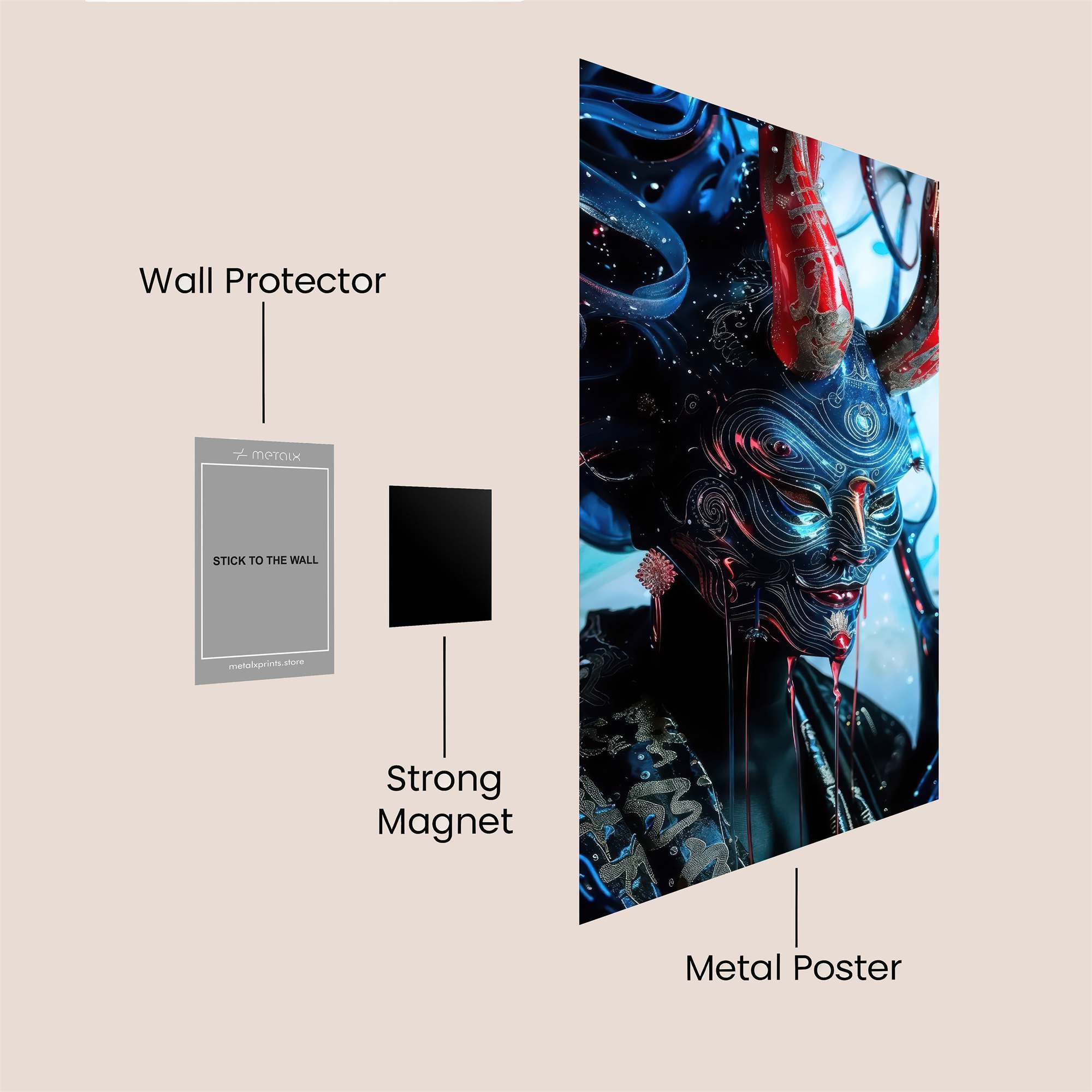 Mandalorian Majestic Safe Wall Magnetic / M