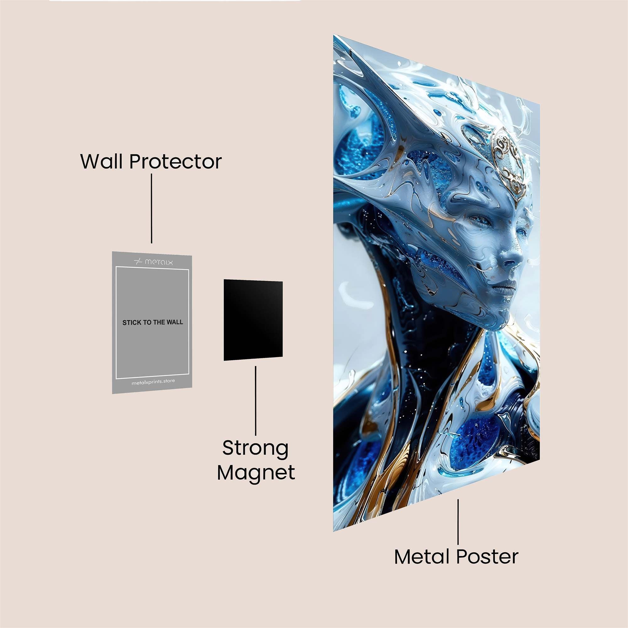 Boba Regal Safe Wall Magnetic / M