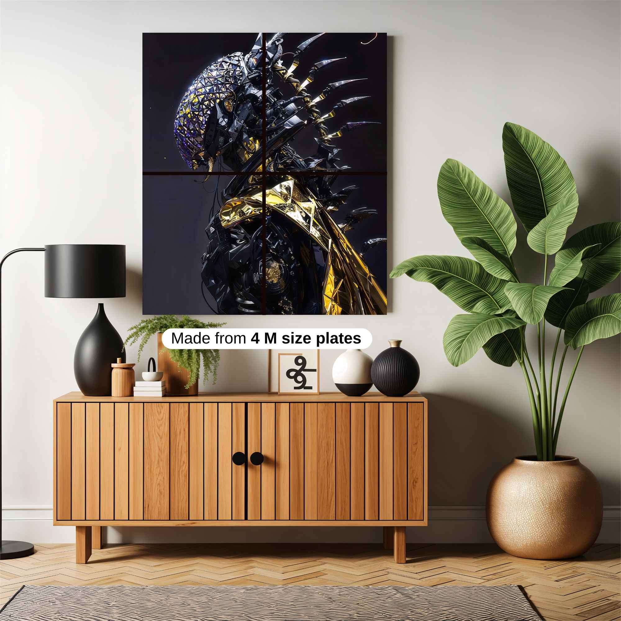 Parallax Menace Safe Wall Magnetic / M