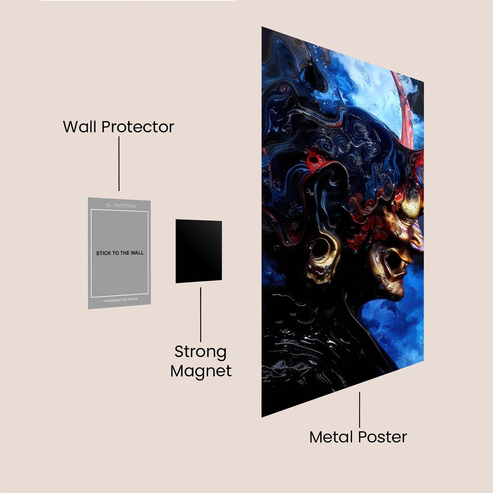 Santa Maverick Safe Wall Magnetic / M