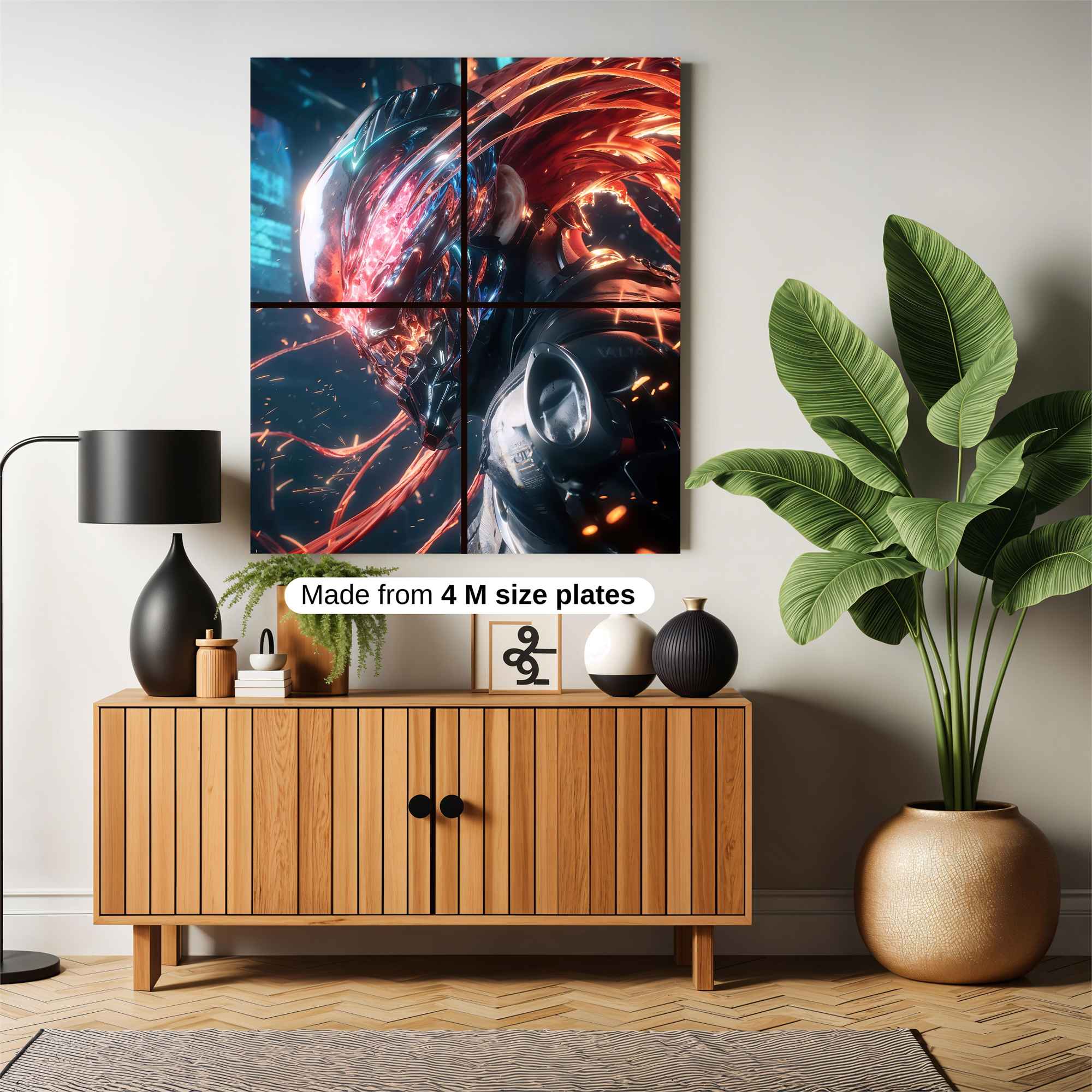 Leopard Luminos Safe Wall Magnetic / M