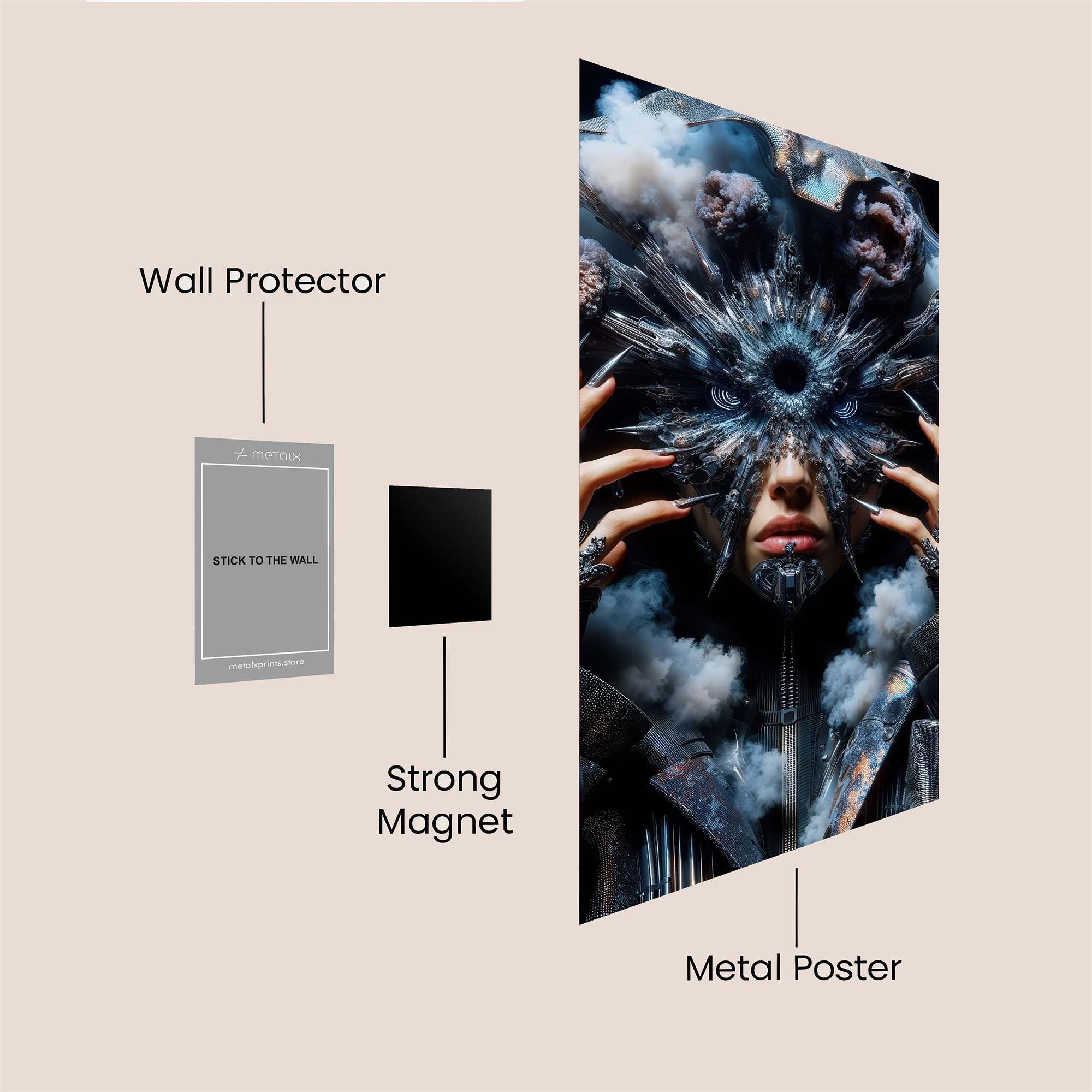 Shield Luminary Safe Wall Magnetic / M