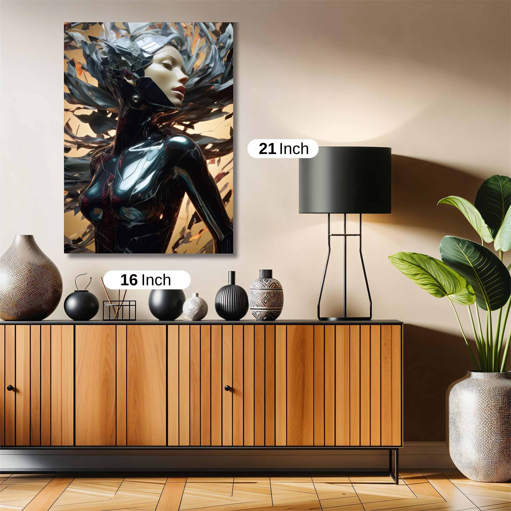 Leopard Luminous Safe Wall Magnetic / M