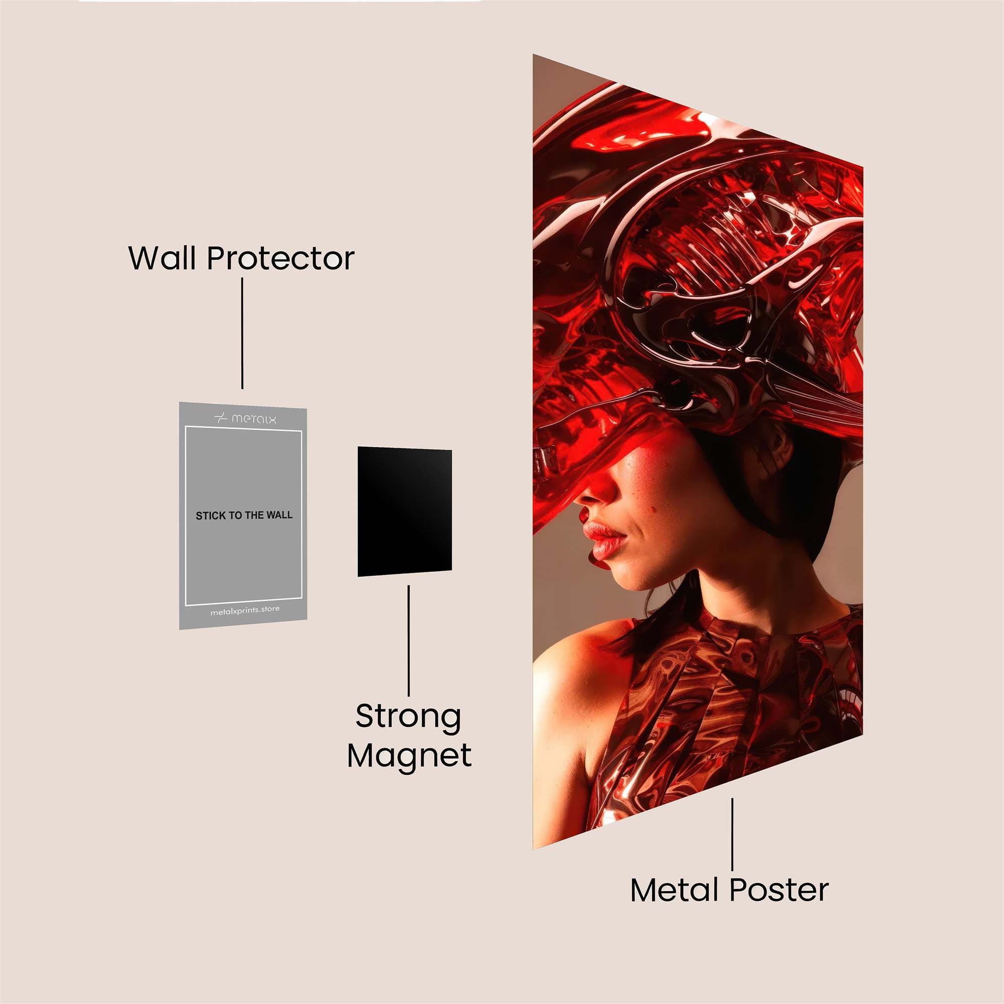 Starlight Fusion Safe Wall Magnetic / M