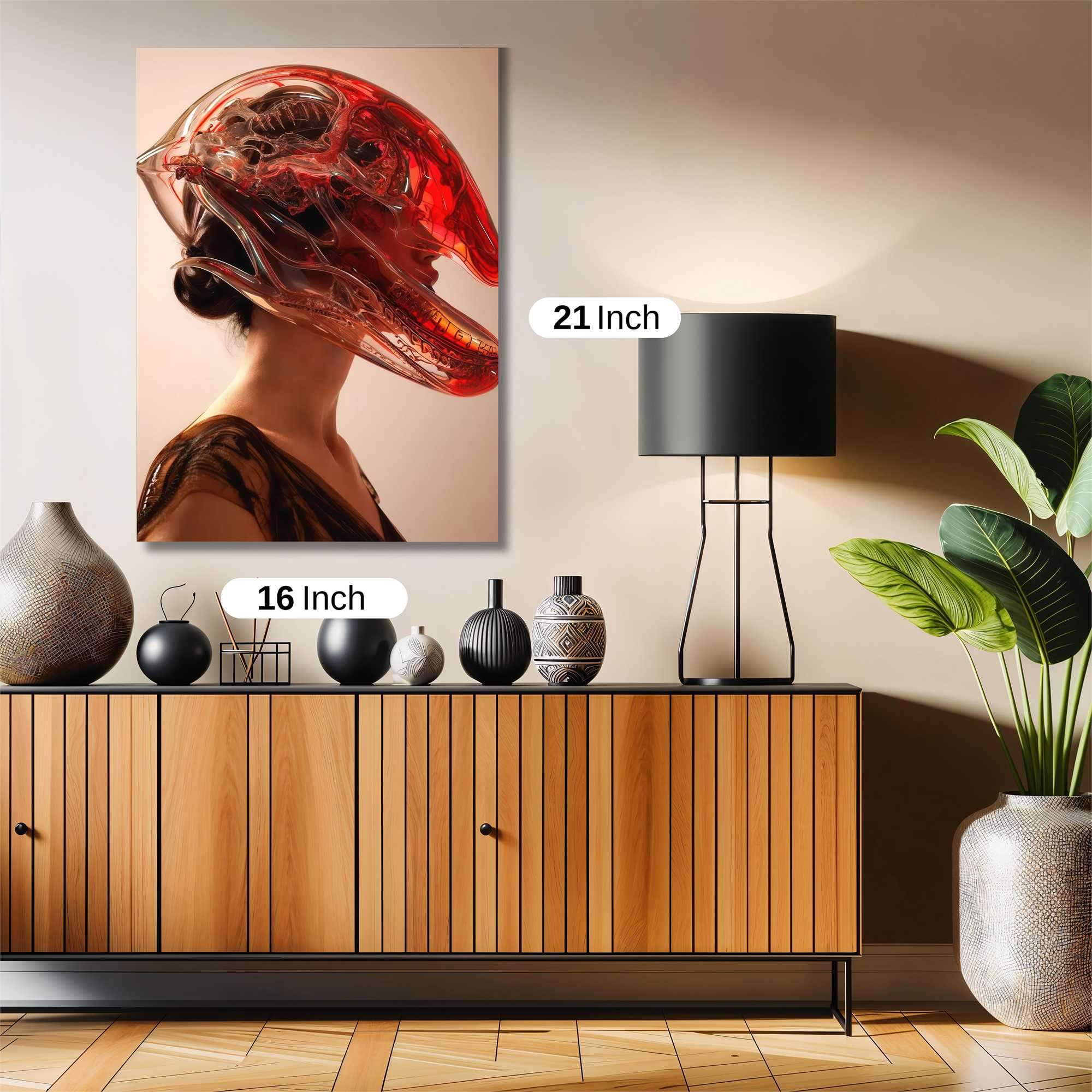 Gothic Rose Safe Wall Magnetic / M