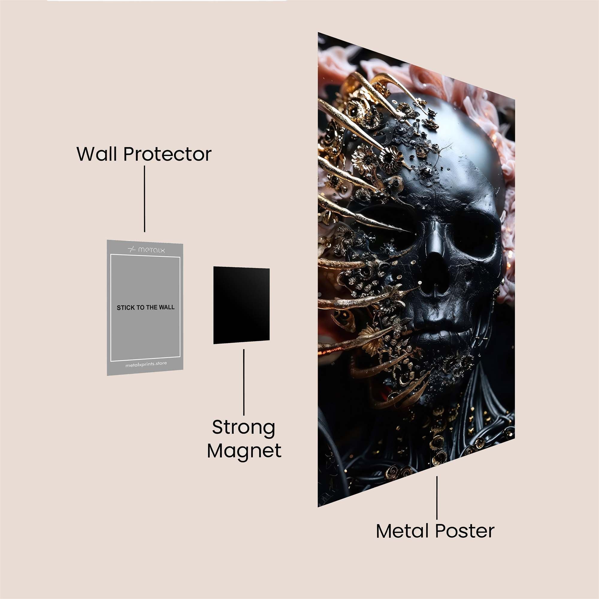 Orb Enigma Safe Wall Magnetic / M