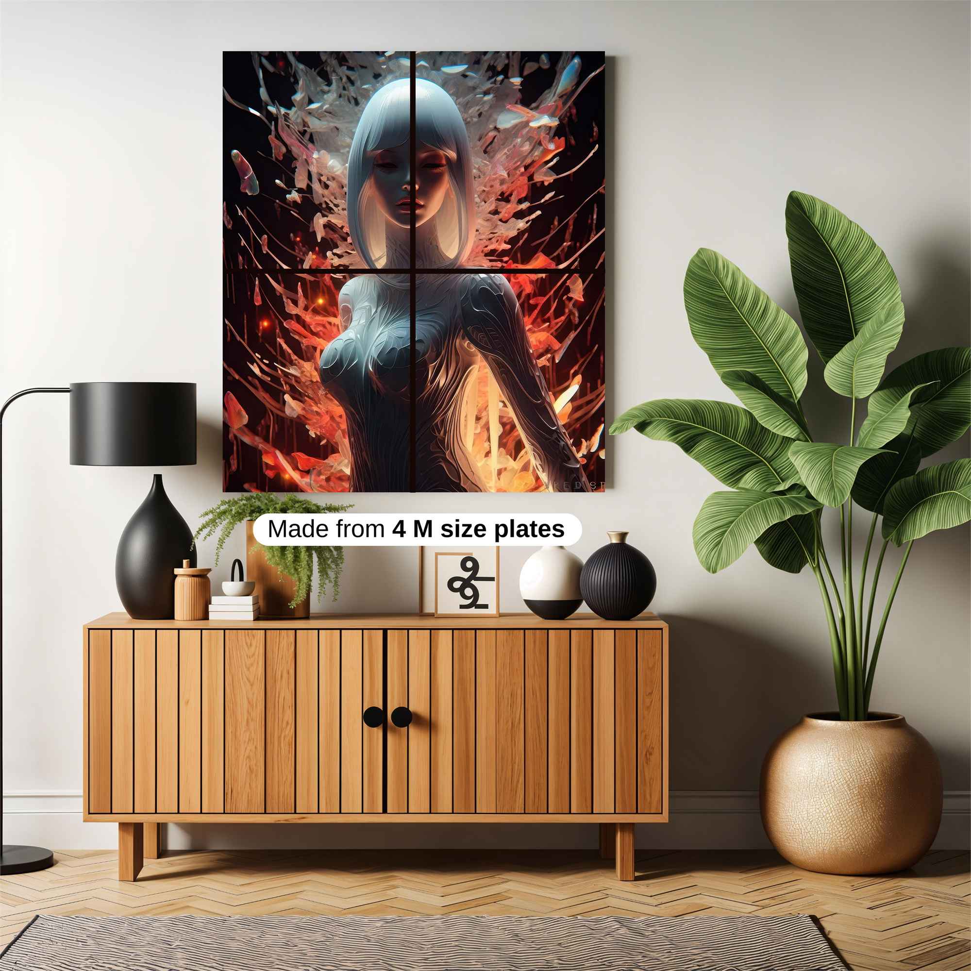 Serpentine Menace Safe Wall Magnetic / M