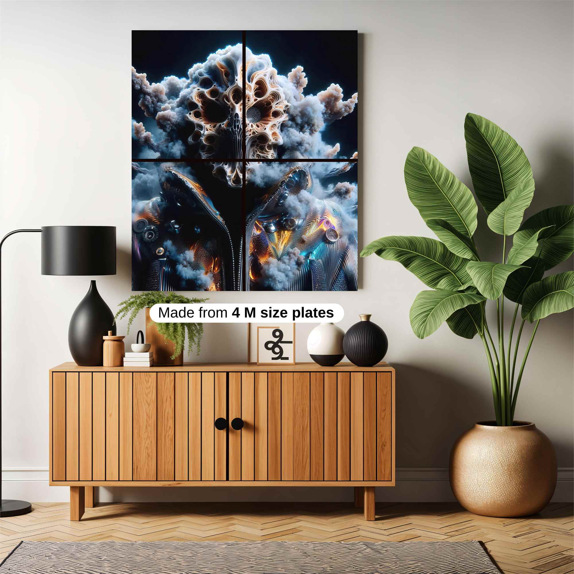 Neon Serpent Safe Wall Magnetic / M