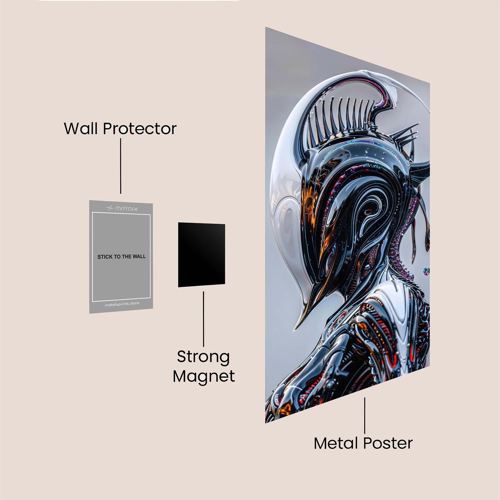 Viper Enigma Safe Wall Magnetic / M