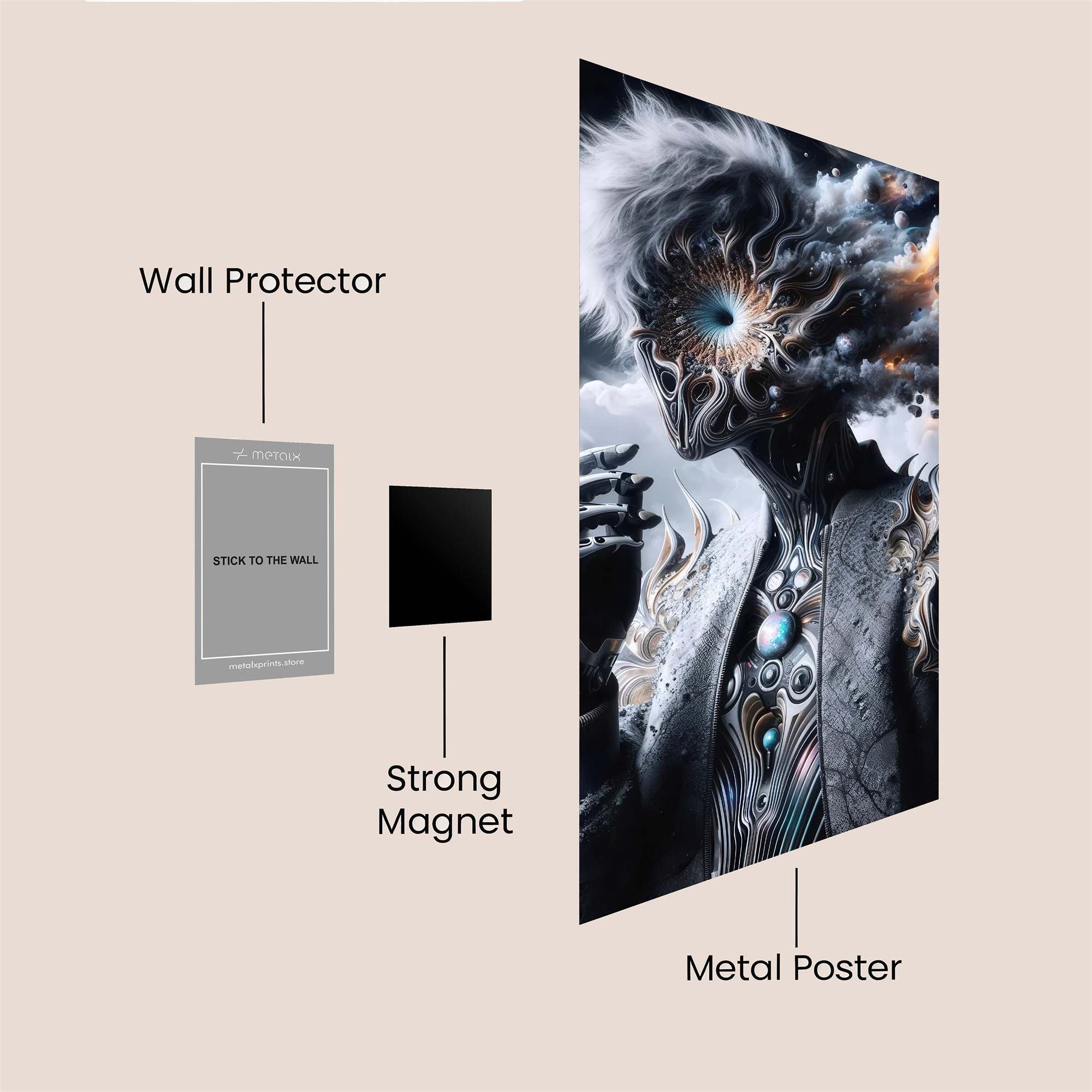 DoomRider Safe Wall Magnetic / M