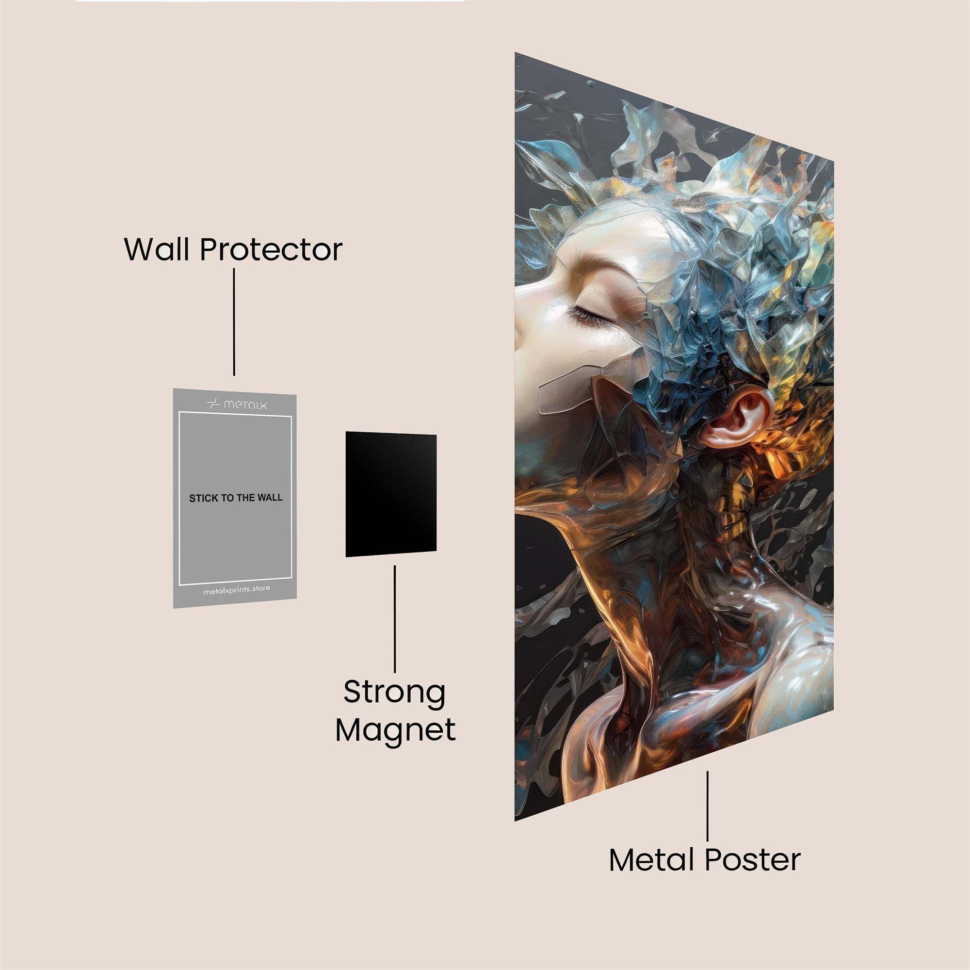 JewelSnail Safe Wall Magnetic / M