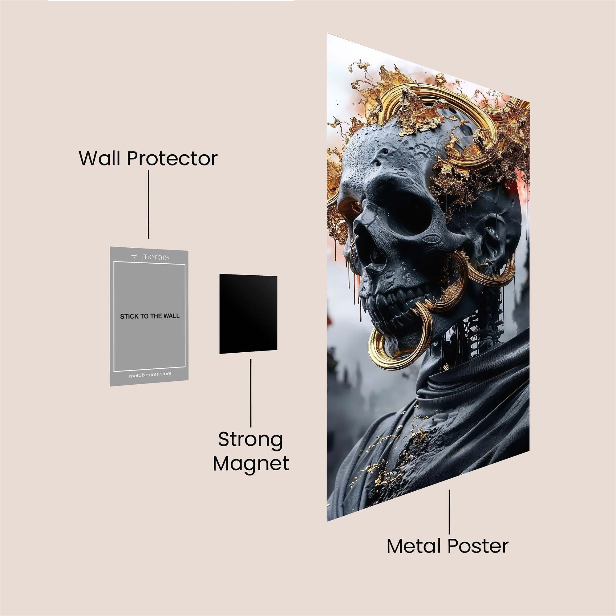 Sub-Zero Intense Safe Wall Magnetic / M