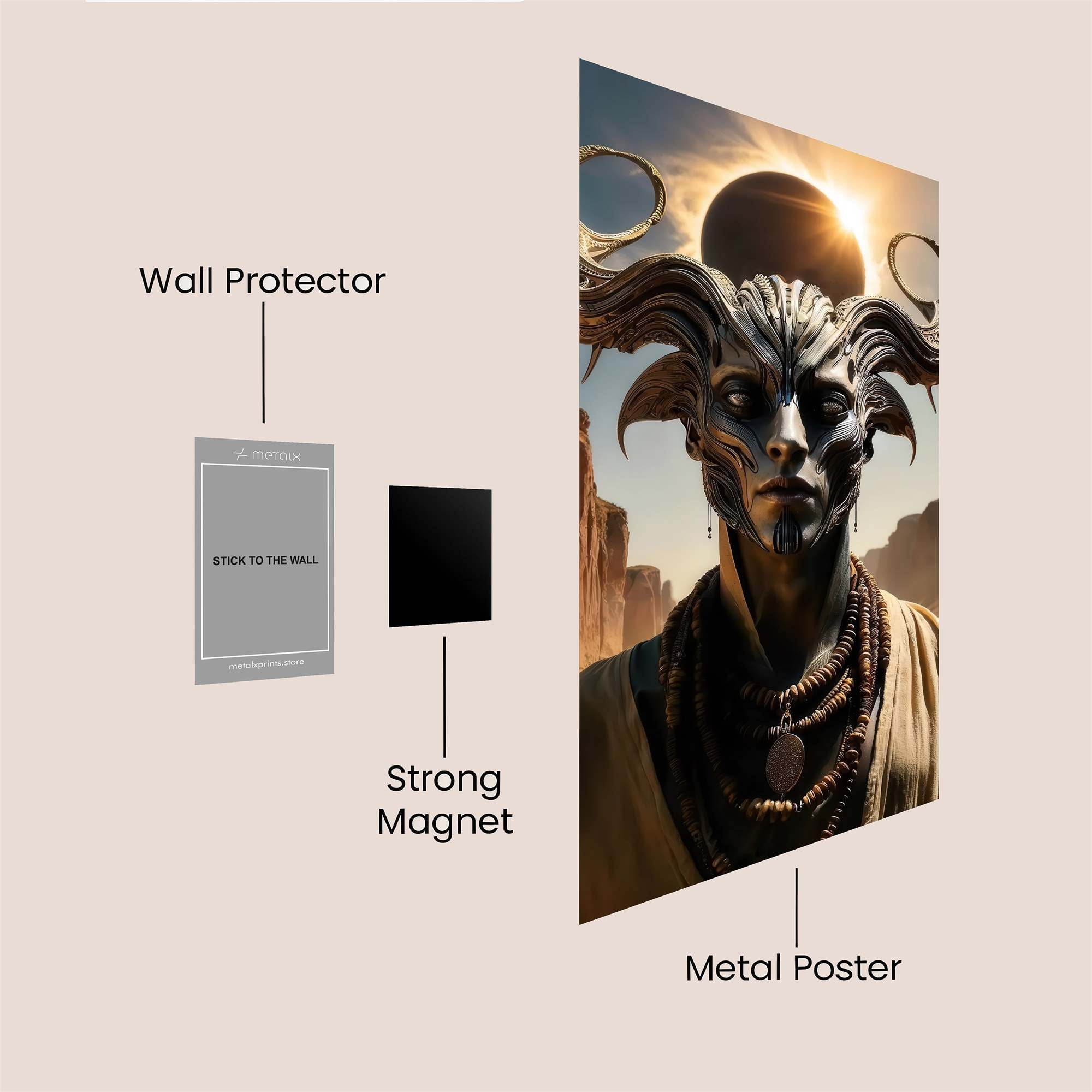 Captain's Relic Safe Wall Magnetic / M