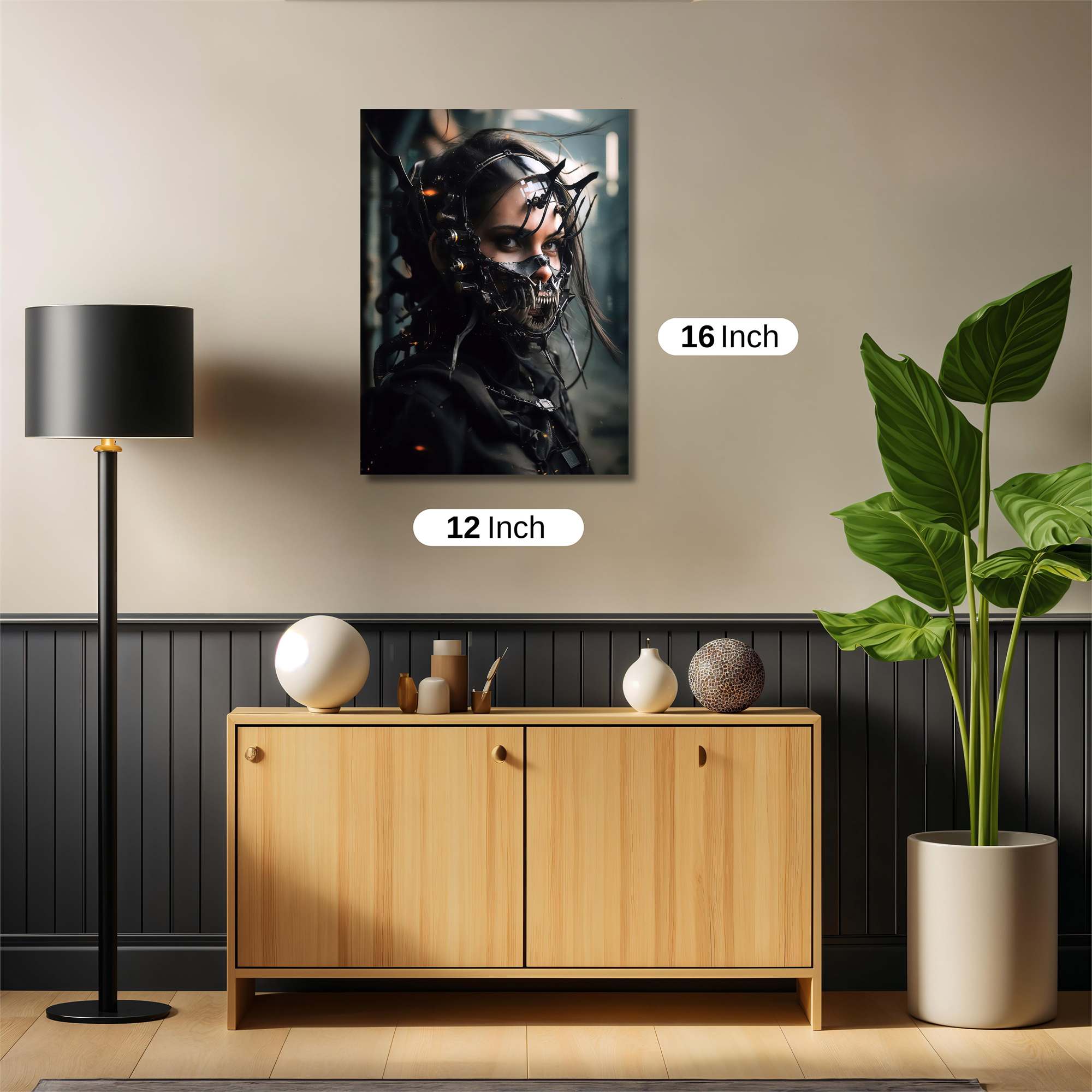 Tiger Blaze Safe Wall Magnetic / M