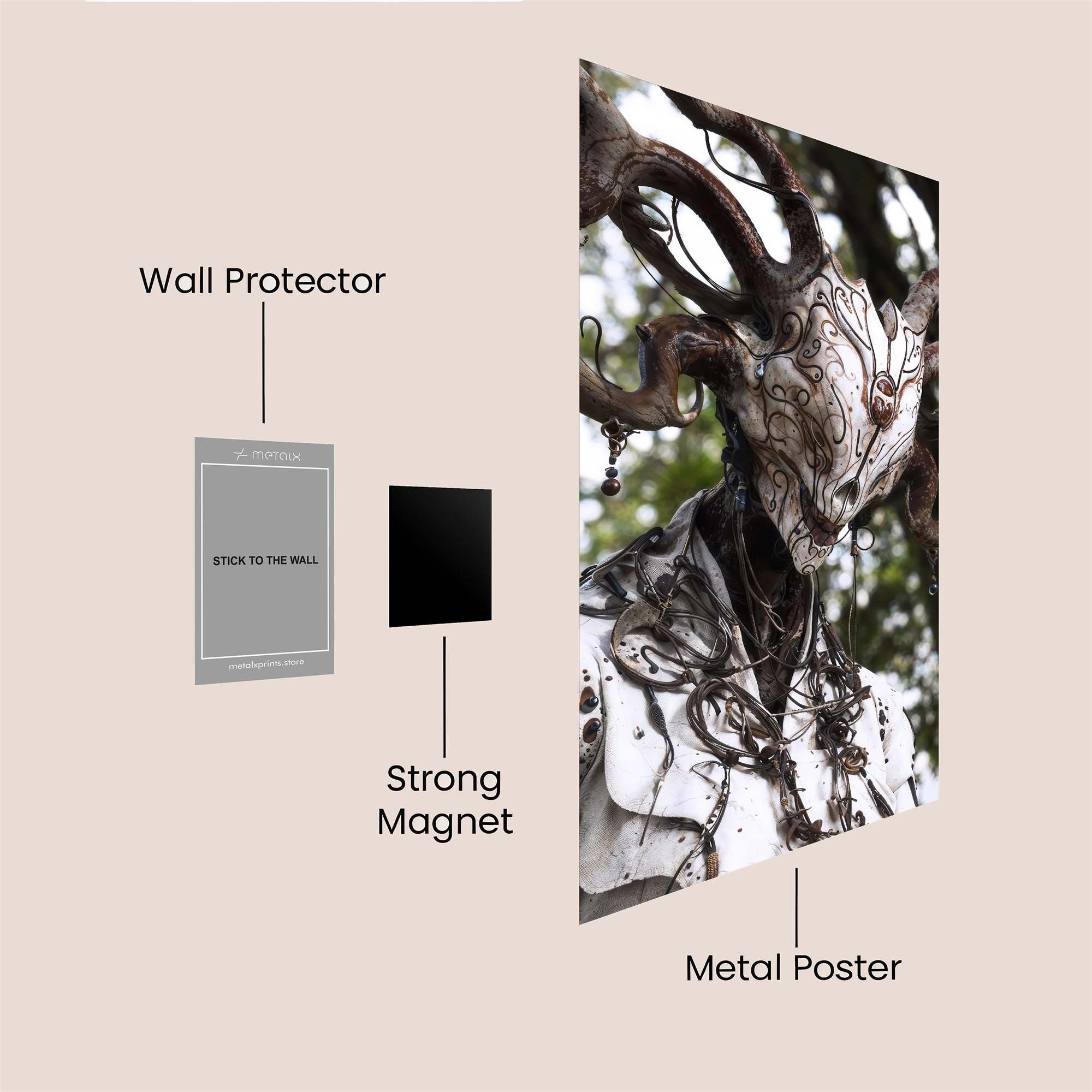 Lion Tempest Safe Wall Magnetic / M
