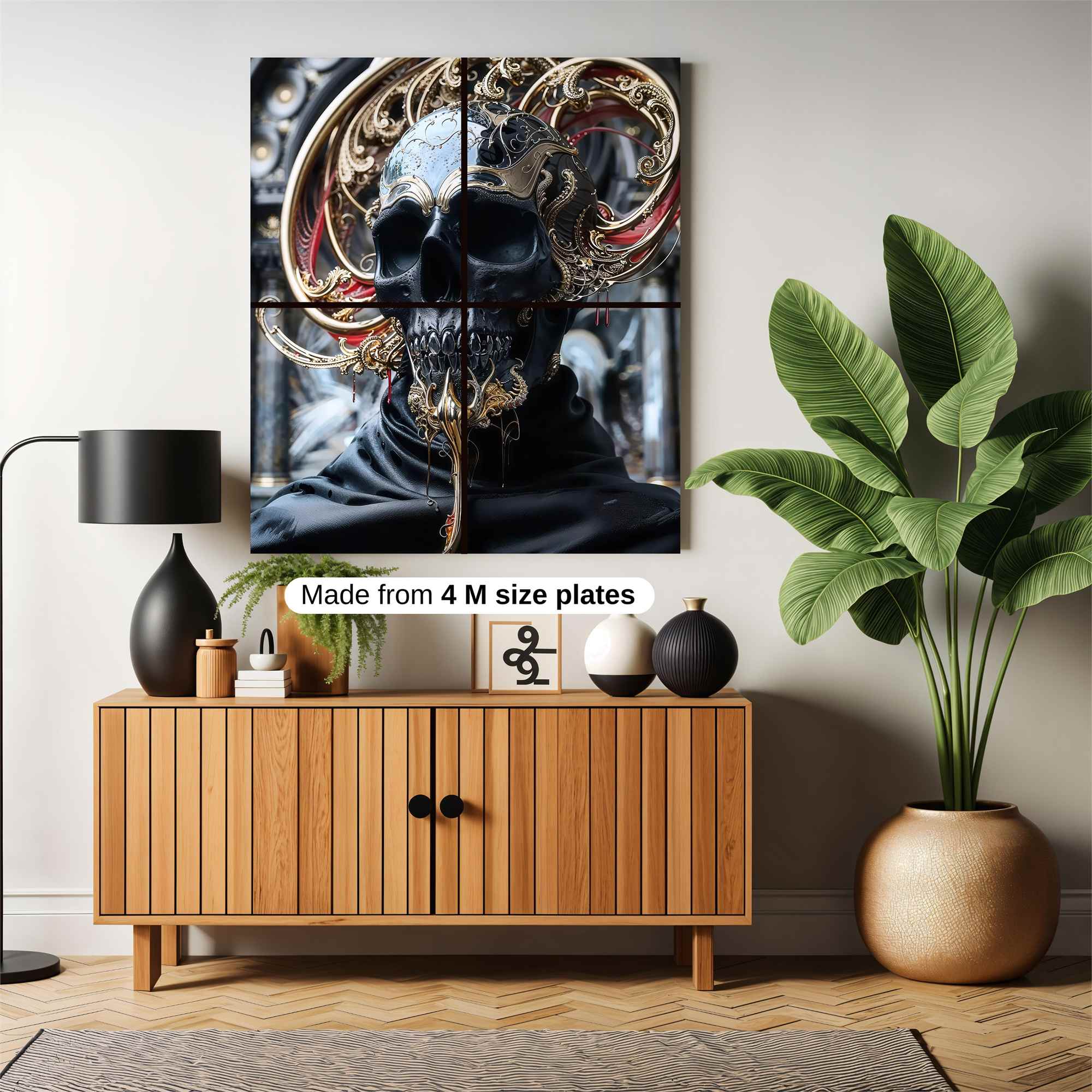 Lion Blaze Safe Wall Magnetic / M